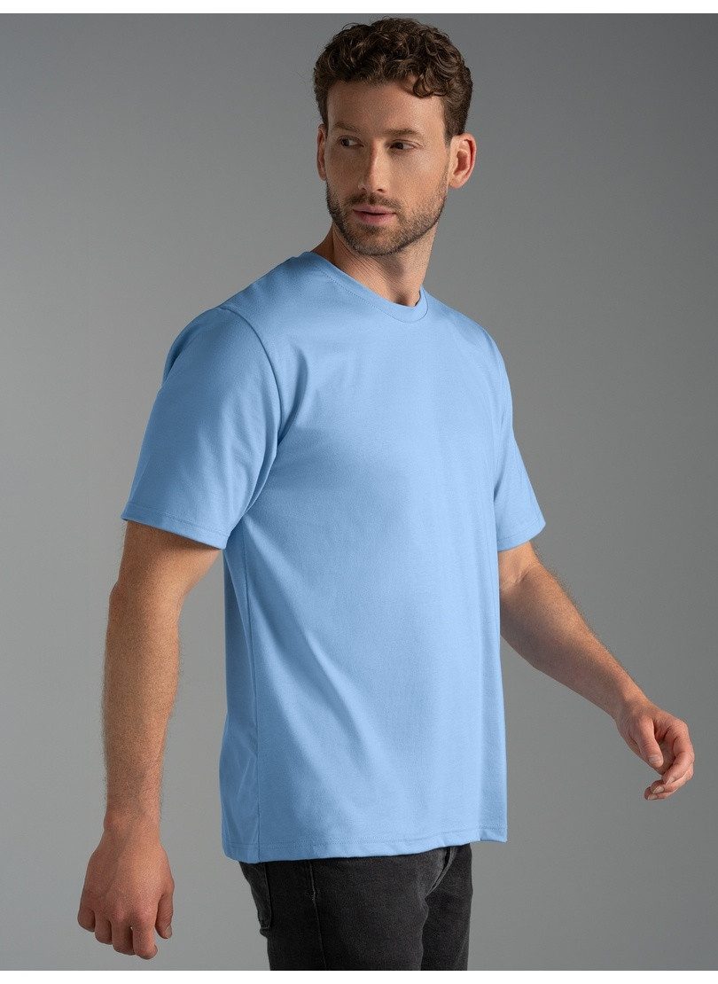 Trigema T-Shirt TRIGEMA T-Shirt DELUXE Baumwolle (1-tlg) – Bild 3 von 5