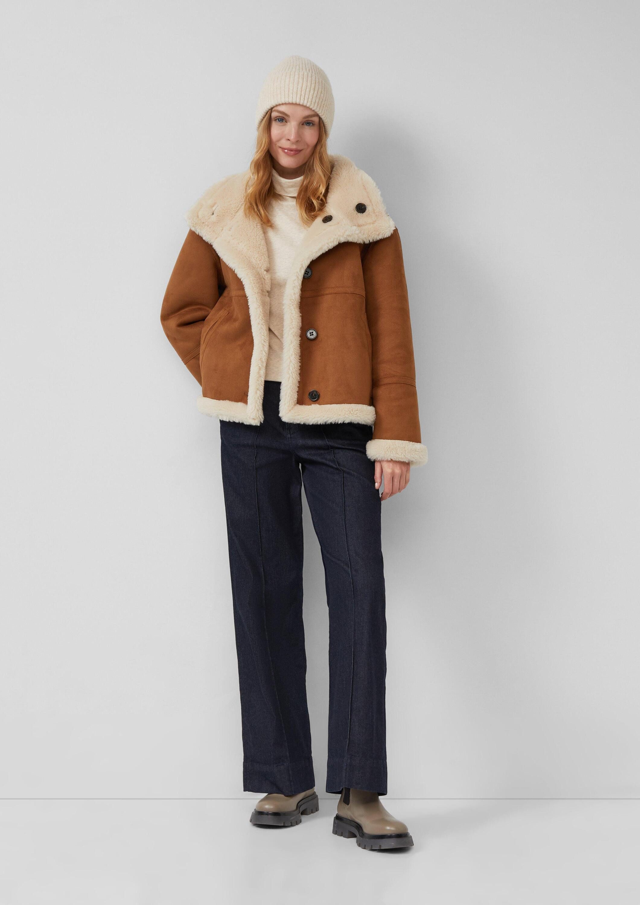 s.Oliver Strickmütze Mütze Strickmütze aus Wollmix günstig online kaufen