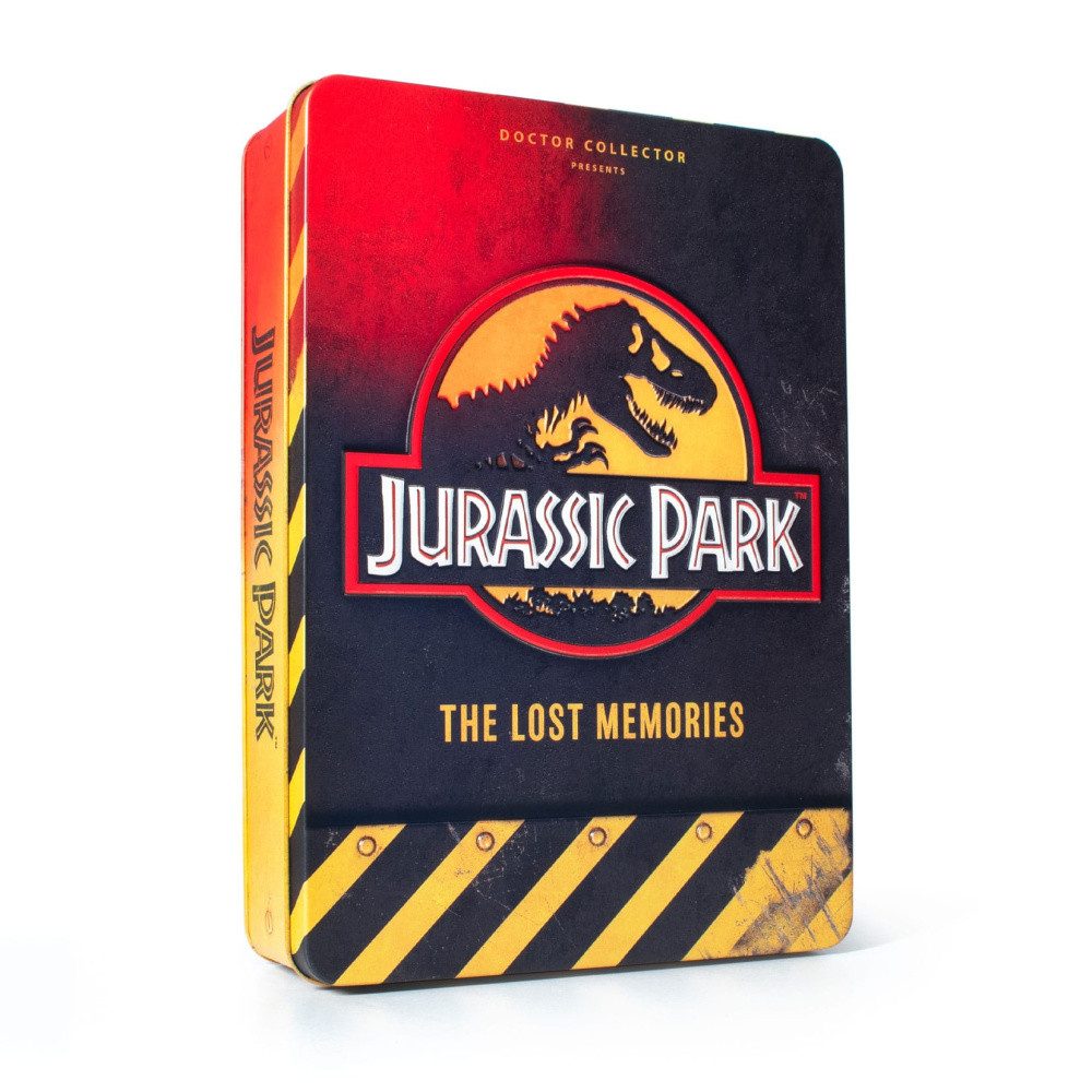 DOCTOR COLLECTOR Sammelkoffer Jurassic Park Geschenkbox The Lost Memories Kit