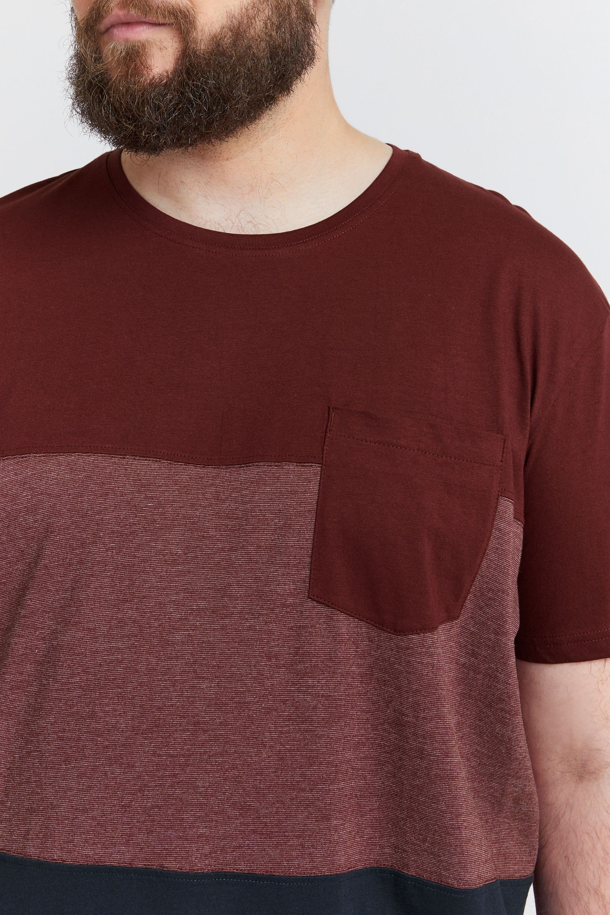 Solid T-Shirt (790985) SDMingo WINE BT RED