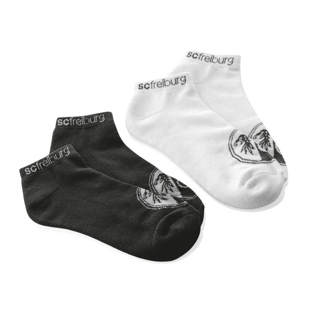 SC Freiburg Socken SC Freiburg Sneakersocken 2er-Pack