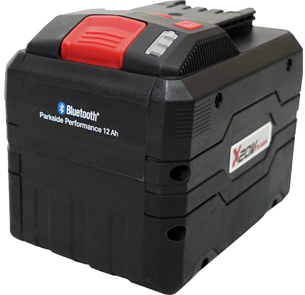 PARKSIDE PERFORMANCE® 20V 12Ah PAPS 2012 X20V X 20 V Team 12 Ah Geräteakku Smart Akku PAPS 2012 (20 V), Einsatz von 21700er-Zellen