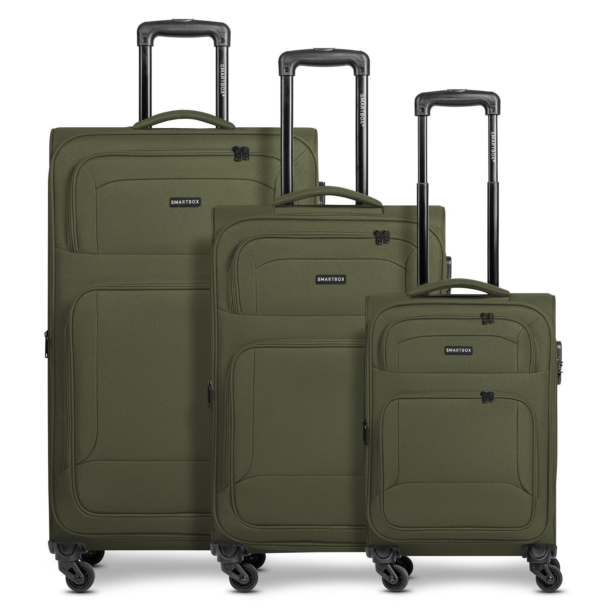 Smartbox Trolleyset Edition 04, 4 Rollen, (3-teilig, 3 tlg), Polyester