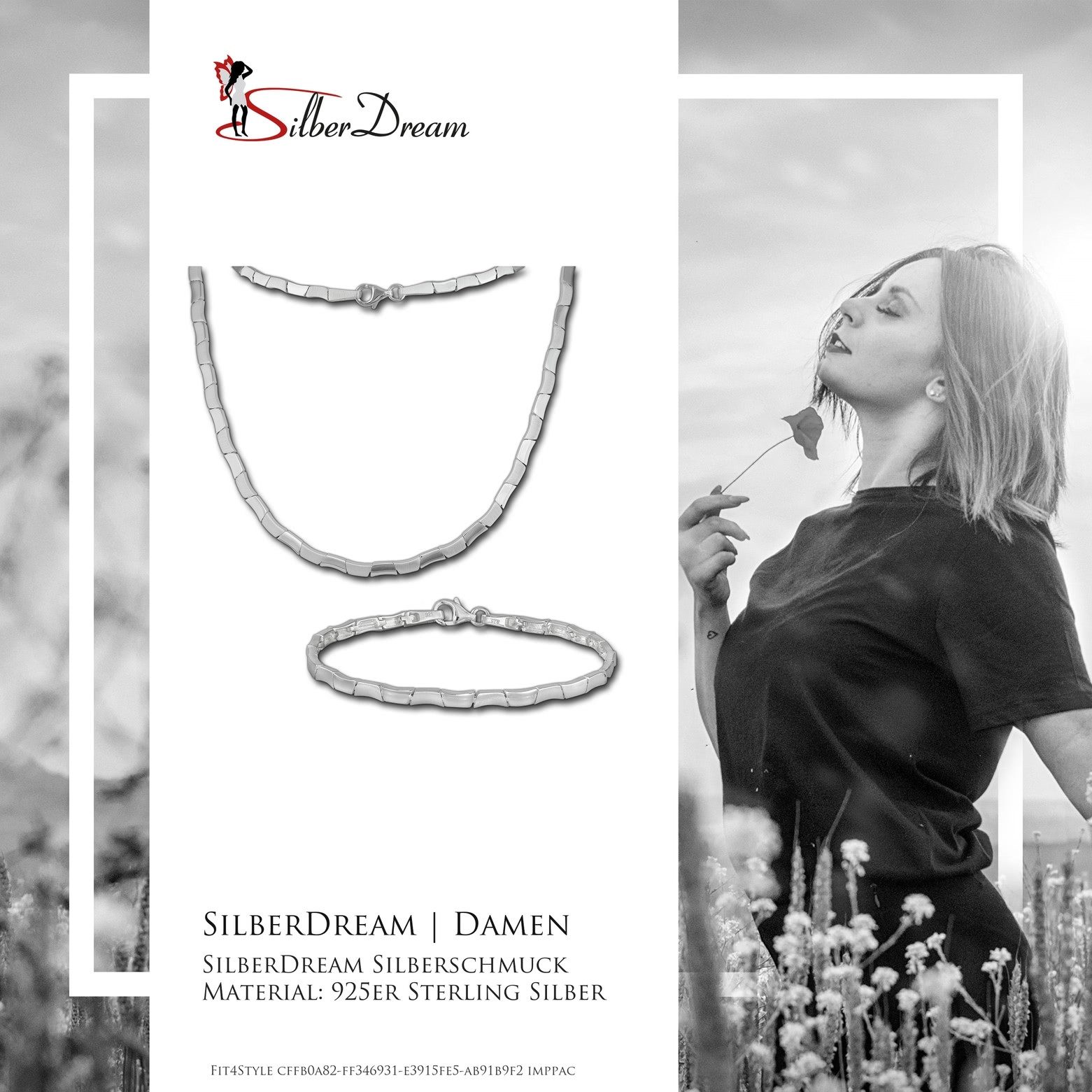 SilberDream Schmuckset SilberDream Collier & Armband glanz Silber (2-tlg., günstig online kaufen