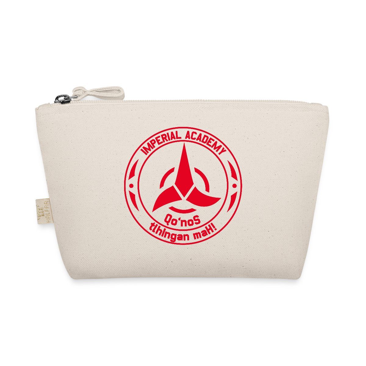 Spreadshirt Kosmetiktasche Star Trek Discovery Klingone Qo'noS Academy Täschchen (1-tlg)