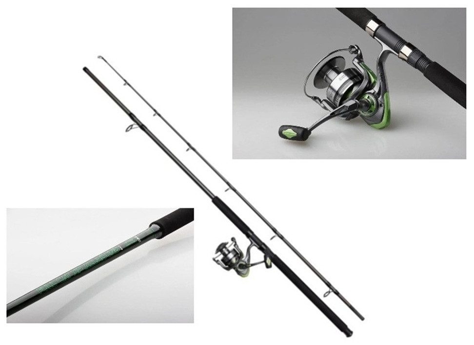 Spinnrute DAM SET Full Cat Allround 285 - WG 100-250g - Combo - Waller
