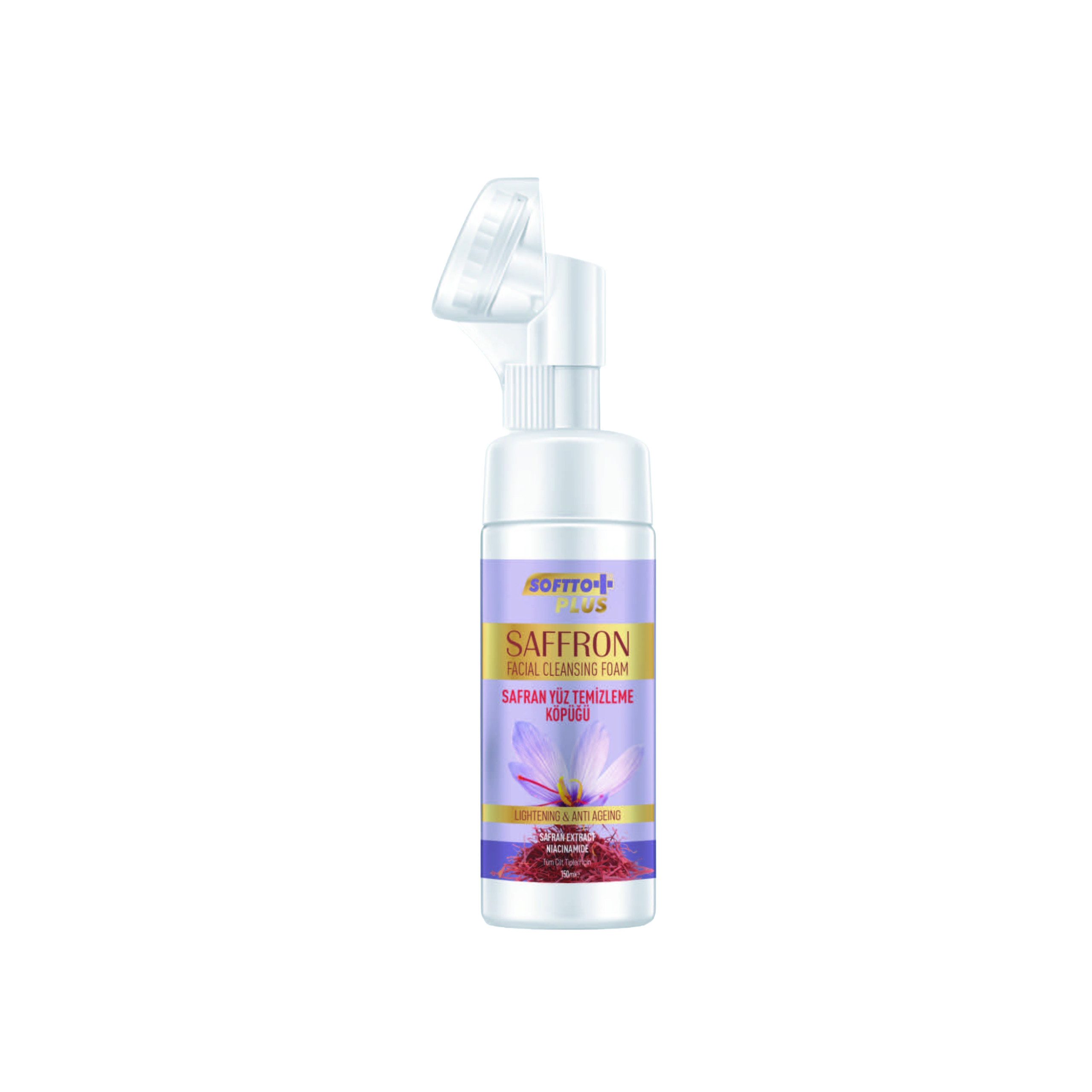 Softto Plus Gesichts-Reinigungsschaum Softto+Plus Gesichtsreinigungsschaum - 150ml mit Safran