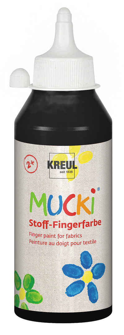 Kreul Fingerfarbe MUCKI Stoff-Fingerfarbe, 250 ml