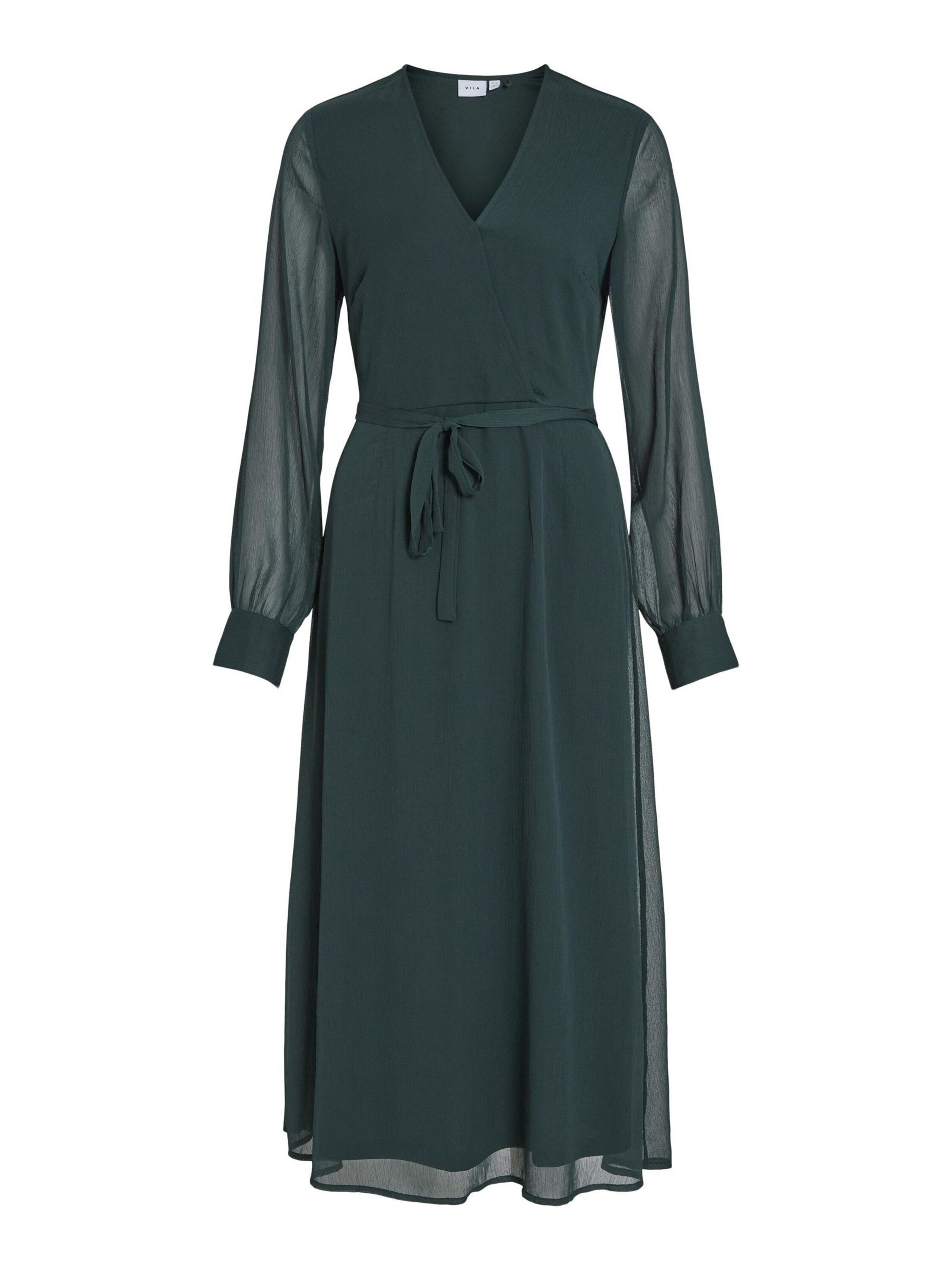 Vila Wickelkleid VIFalia (1-tlg) Drapiert/gerafft