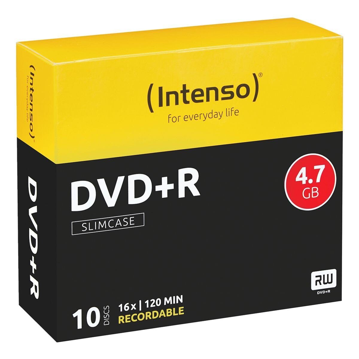 Intenso DVD-Rohling DVD+R, 4,7 GB
