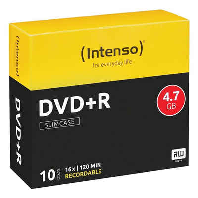 Intenso DVD-Rohling DVD+R, 4,7 GB