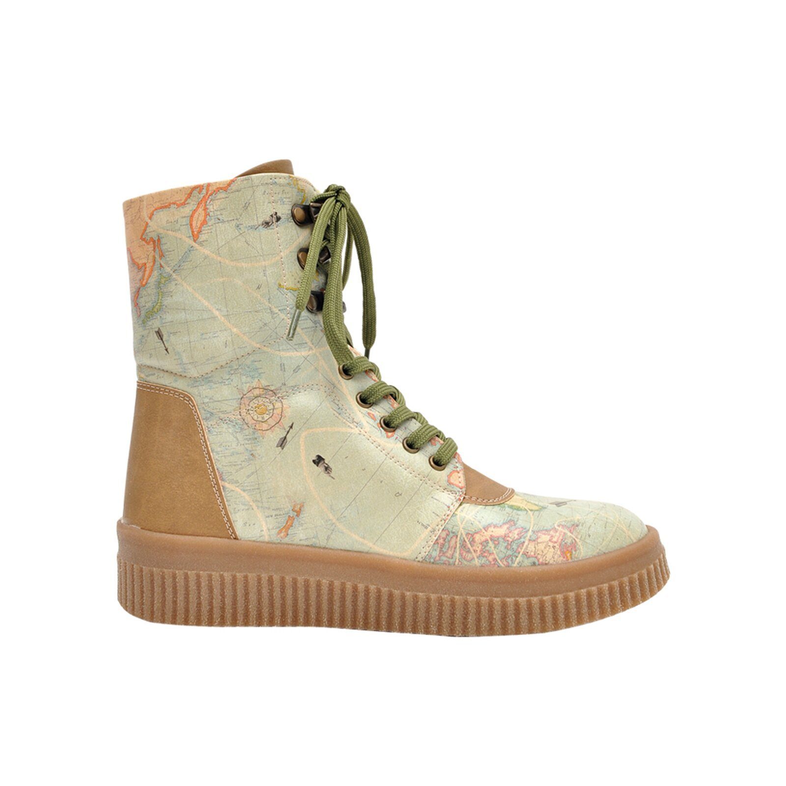 DOGO Future High Top Boots Explore Damen Stiefeletten Schnürboots Handgefertigt