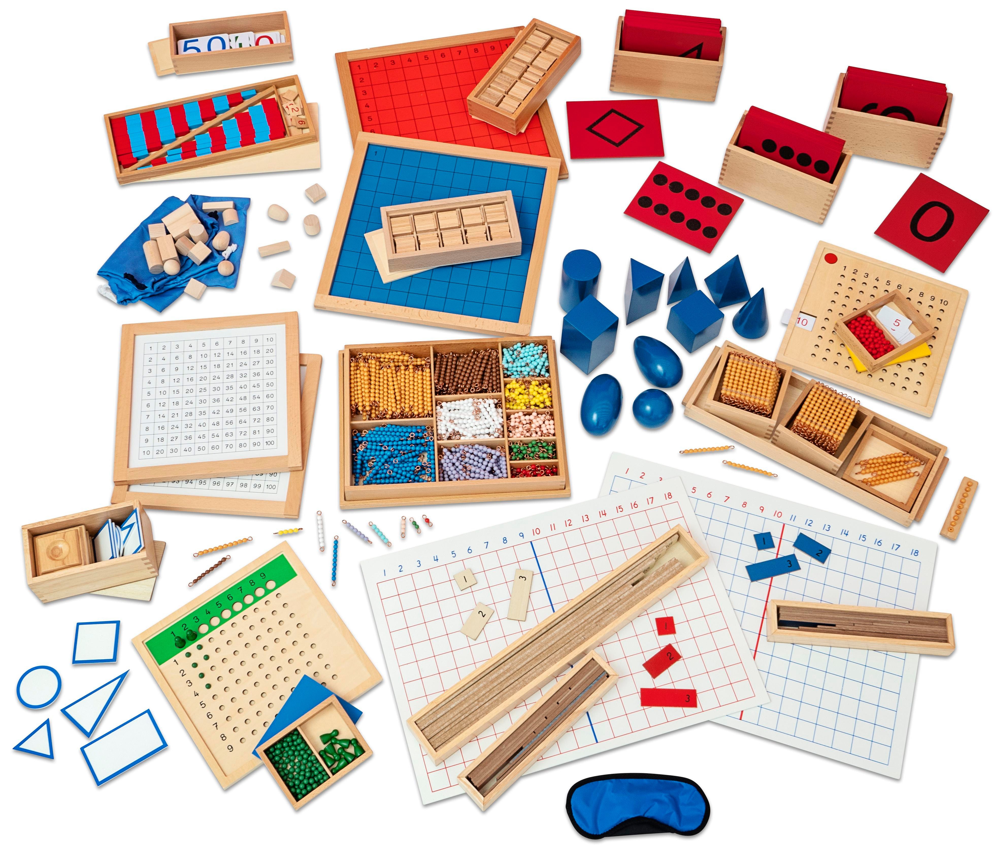 Betzold Lernspielzeug Montessori-Lernmaterial für den Mathematikunterricht