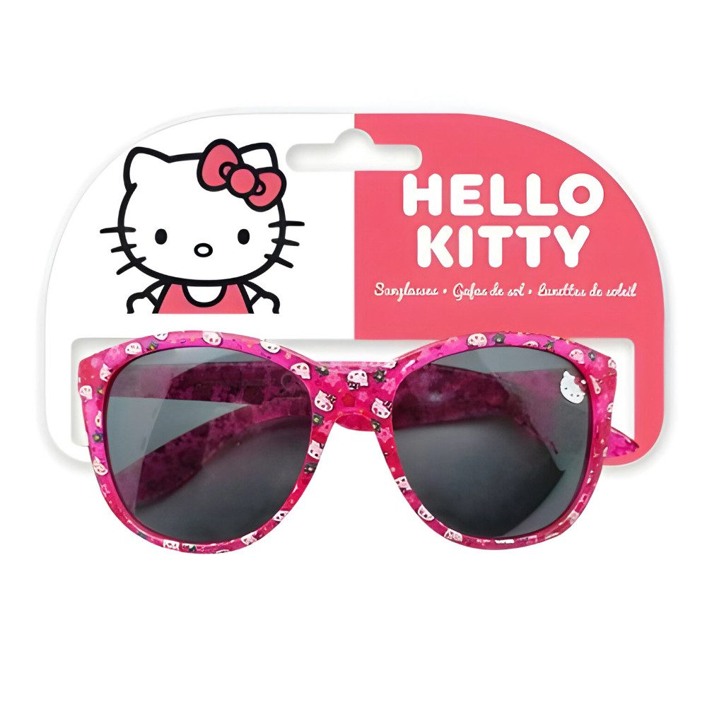 Hello Kitty Sonnenbrille Hello Kitty Kinder Mädchen Sonnenbrille Brille UV400 (1-St)