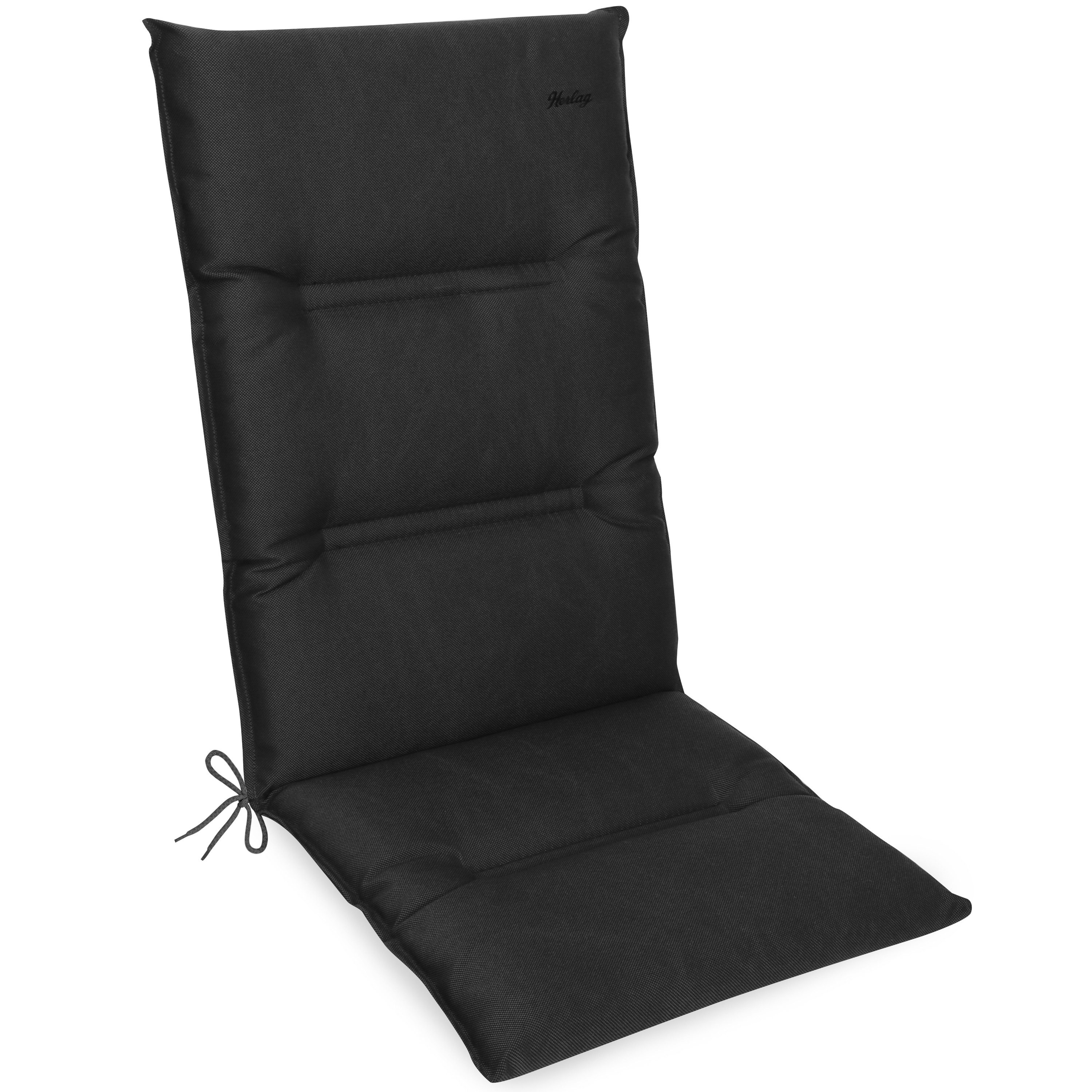 Herlag Hochlehnerauflage Greta, Green-Line Polsterauflage 120x50x7cm, Ressourcenschonende Materialien