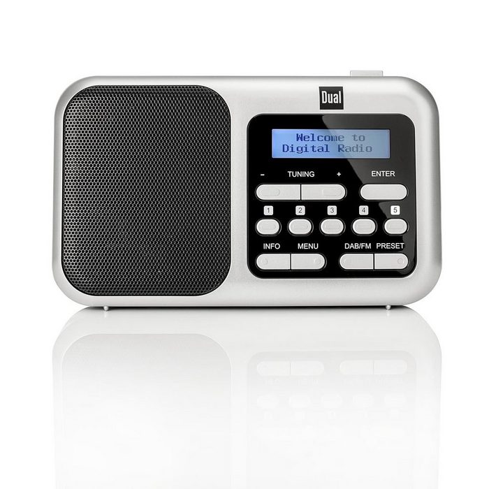 Dual DAB 4.2 Portables DAB/UKW-Radio mit AUX Digitalradio (DAB)