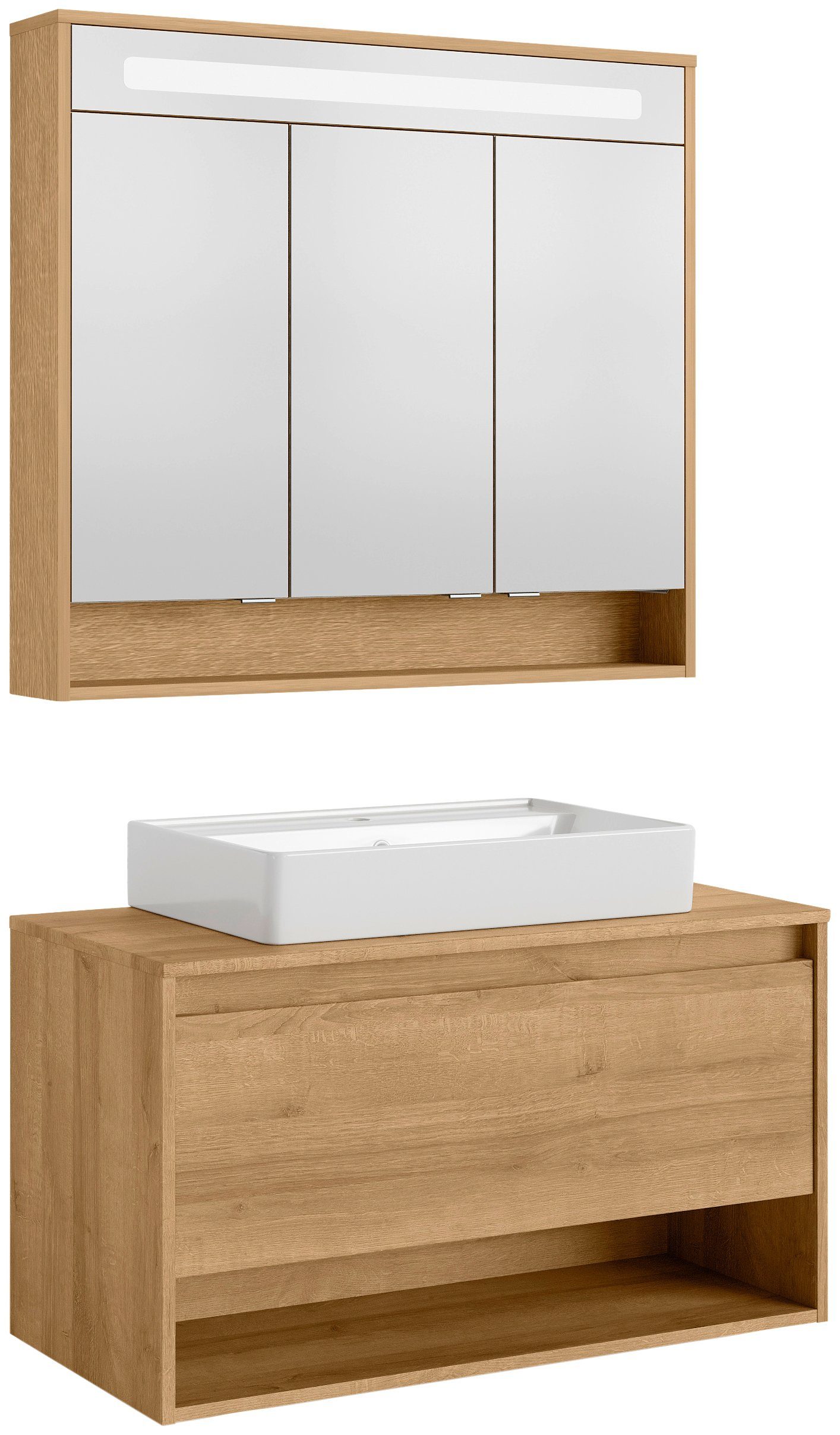 FACKELMANN Waschtisch Natura (Set), Badmöbel