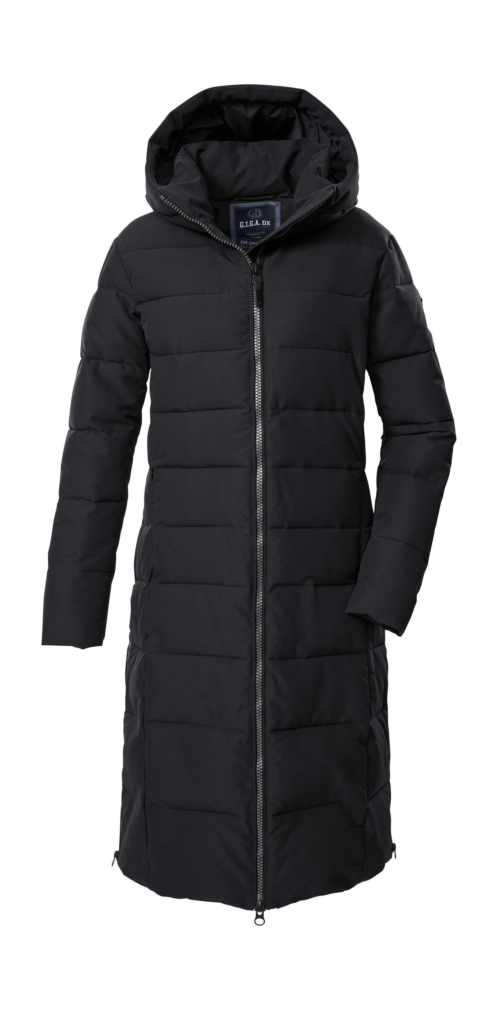 G.I.G.A. DX by killtec Steppmantel GW 88 WMN QLTD CT Wasserabweisender, winddichter Mantel mit Daunenoptik und Kapuze