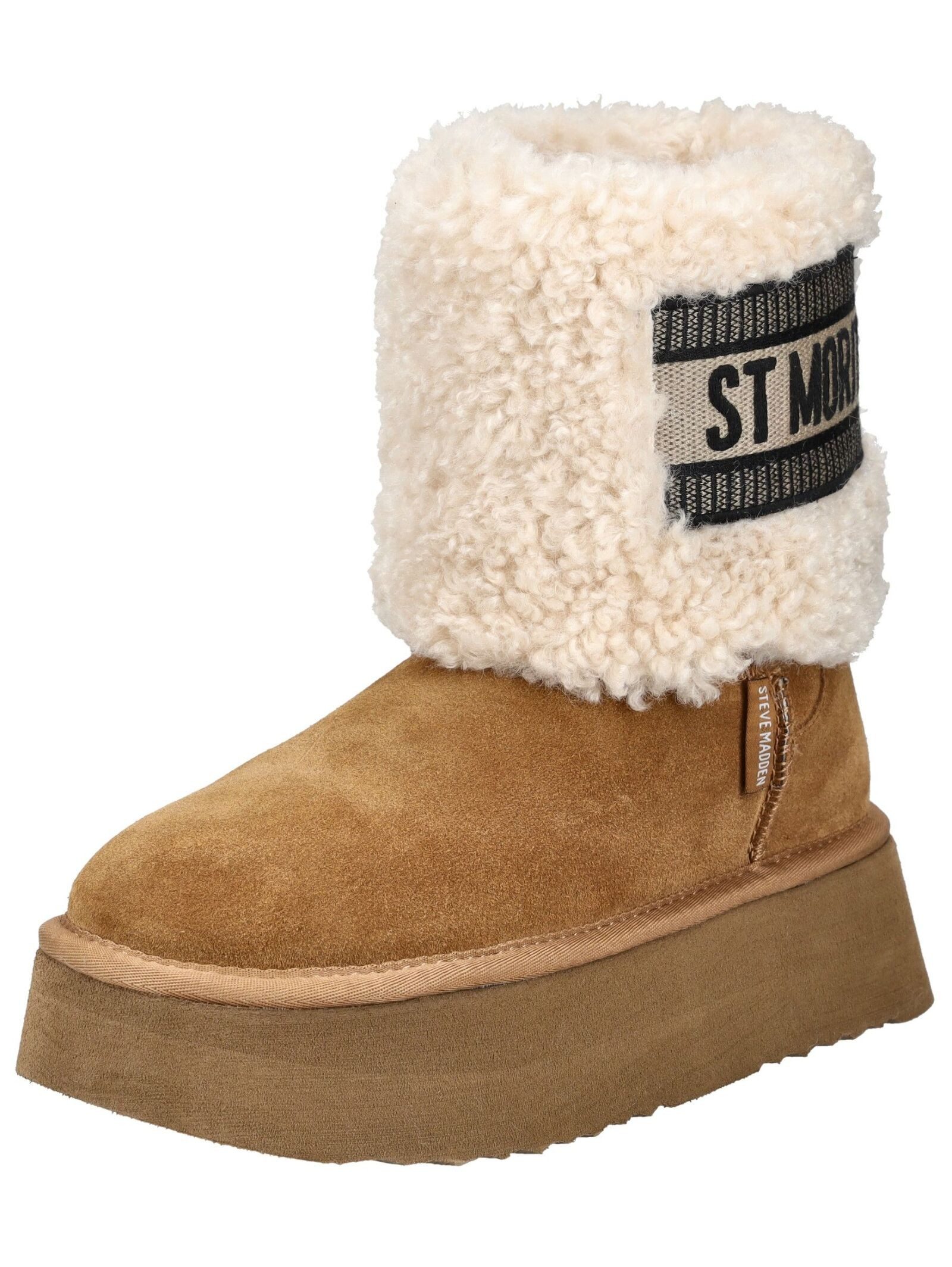 STEVE MADDEN Stiefelette Veloursleder/Textil Stiefelette günstig online kaufen
