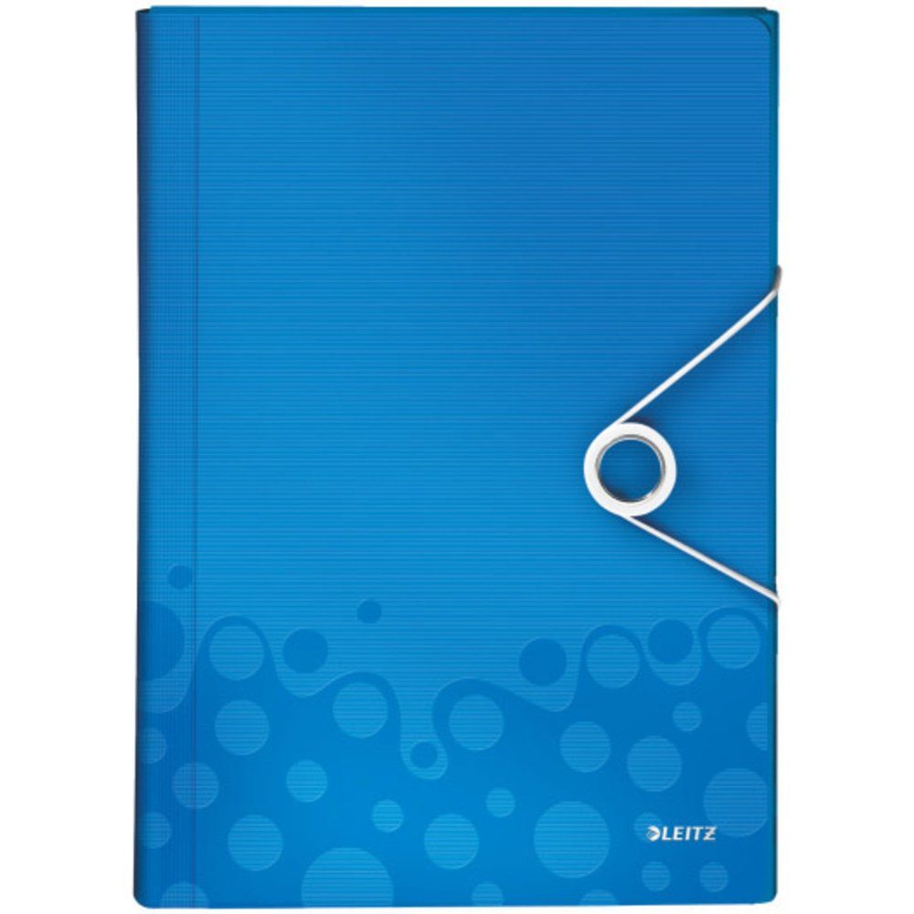 LEITZ Fächermappe Leitz Projektmappe 4589-00-36 Blau 1 St. günstig online kaufen