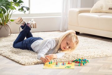 Wissner® aktiv lernen Lernspielzeug Spielfiguren in versch. Farben und gemischt, Halma-Kegel Pöppel, RE-Wood®