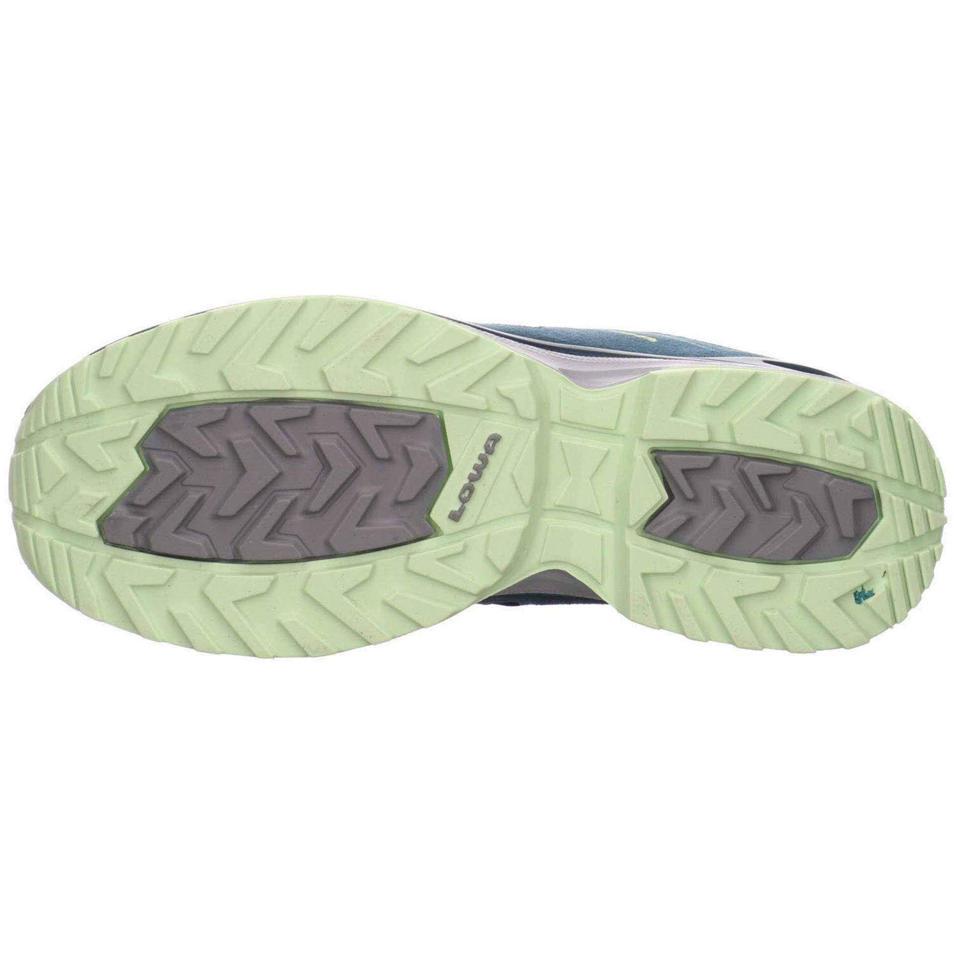 Outdoor Leder-/Textilkombination Evo PETROL/MINT Lo Outdoorschuh Outdoorschuh GTX Schuhe Innox Damen Lowa