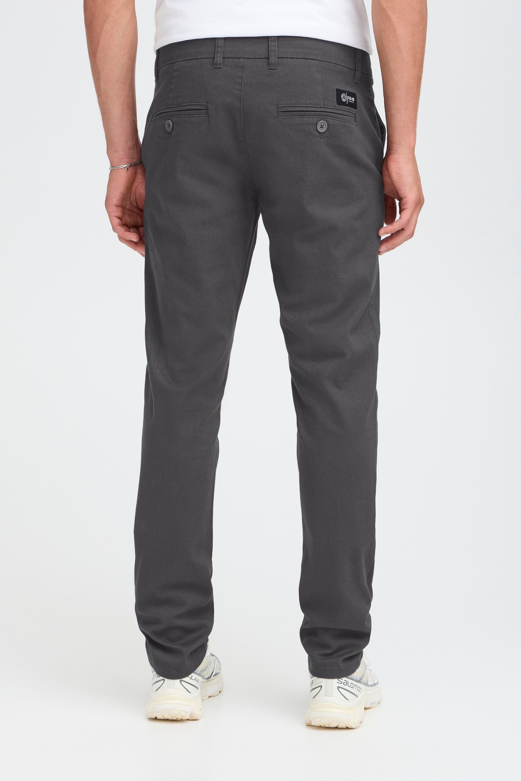 !Solid Chinohose SDChase Stoffhose mit Gürtelschlaufen - Regular Fit
