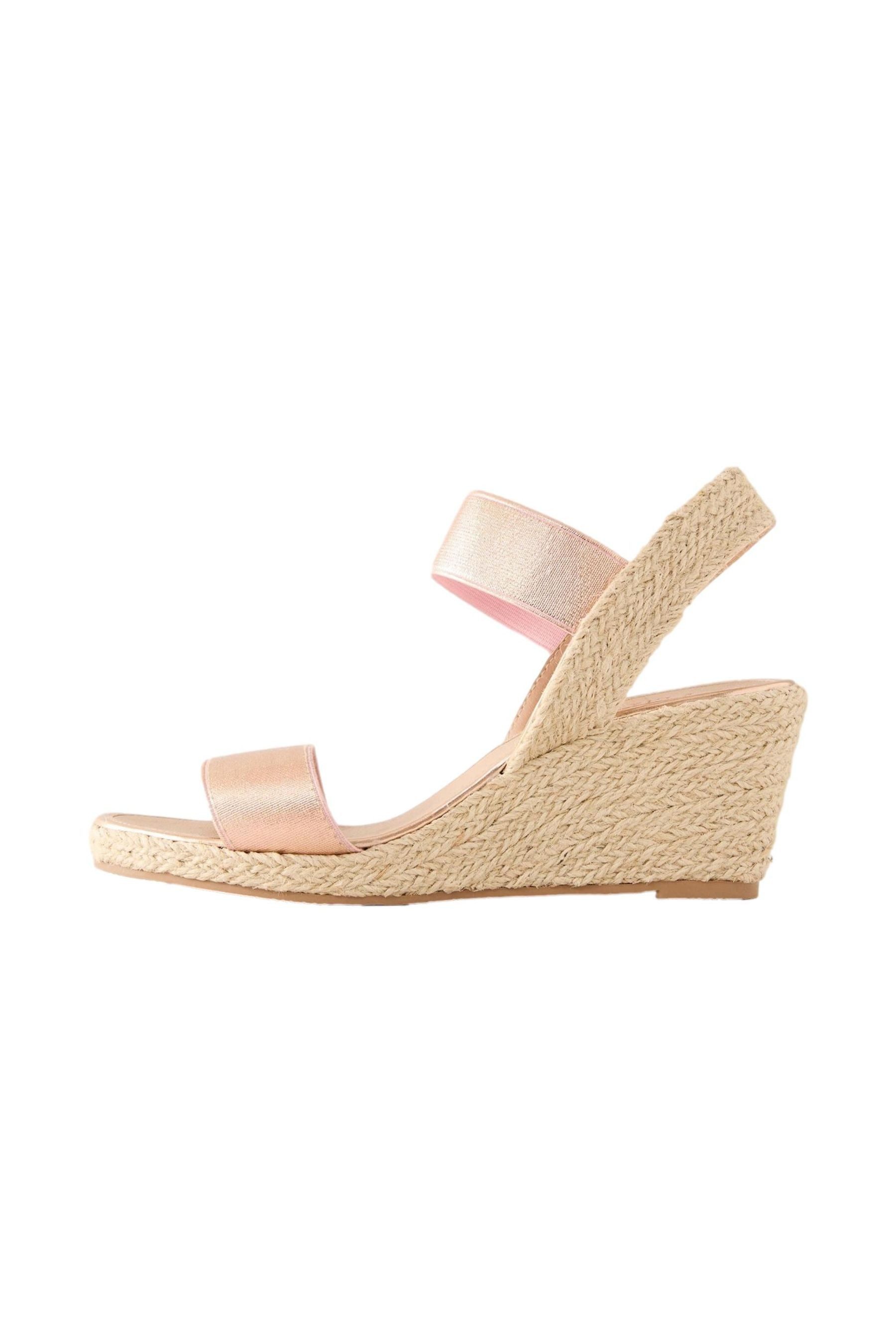 LIPSY Lipsy Elastische Espadrille-Sandale Keilsandalette