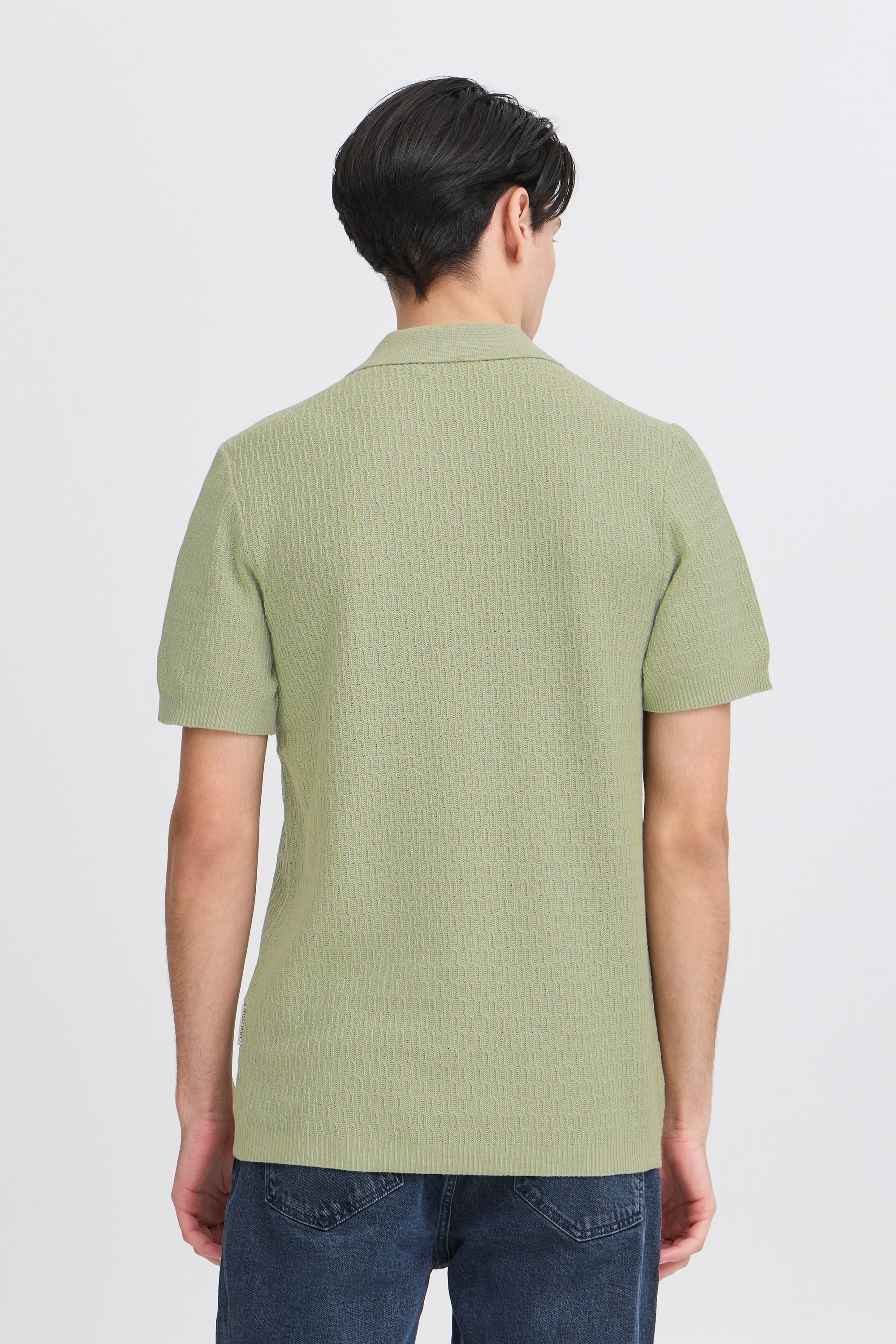 Casual Friday Poloshirt CFJoe Schickes Polohemd mit Reißverschluss