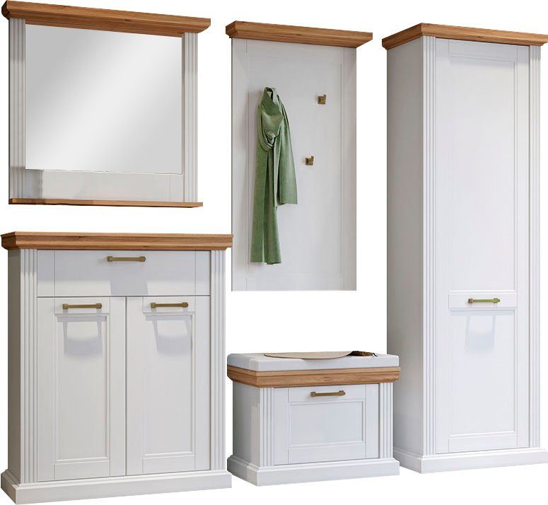 Home affaire Garderoben-Set Tara, (Set, 5-St., günstig online kaufen