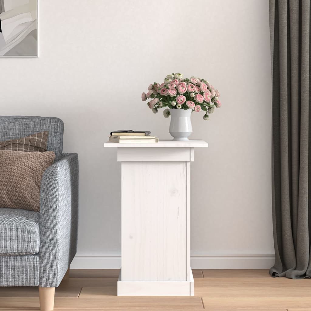 vidaXL Blumenständer Blumenständer Weiß 40x40x60 cm günstig online kaufen
