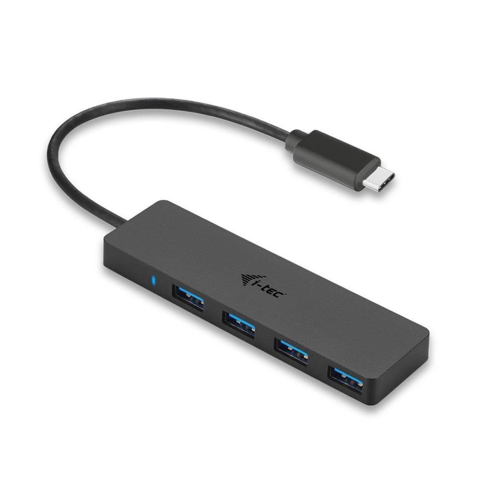 USB-Verteiler USB-C Slim Passive HUB 4 Port