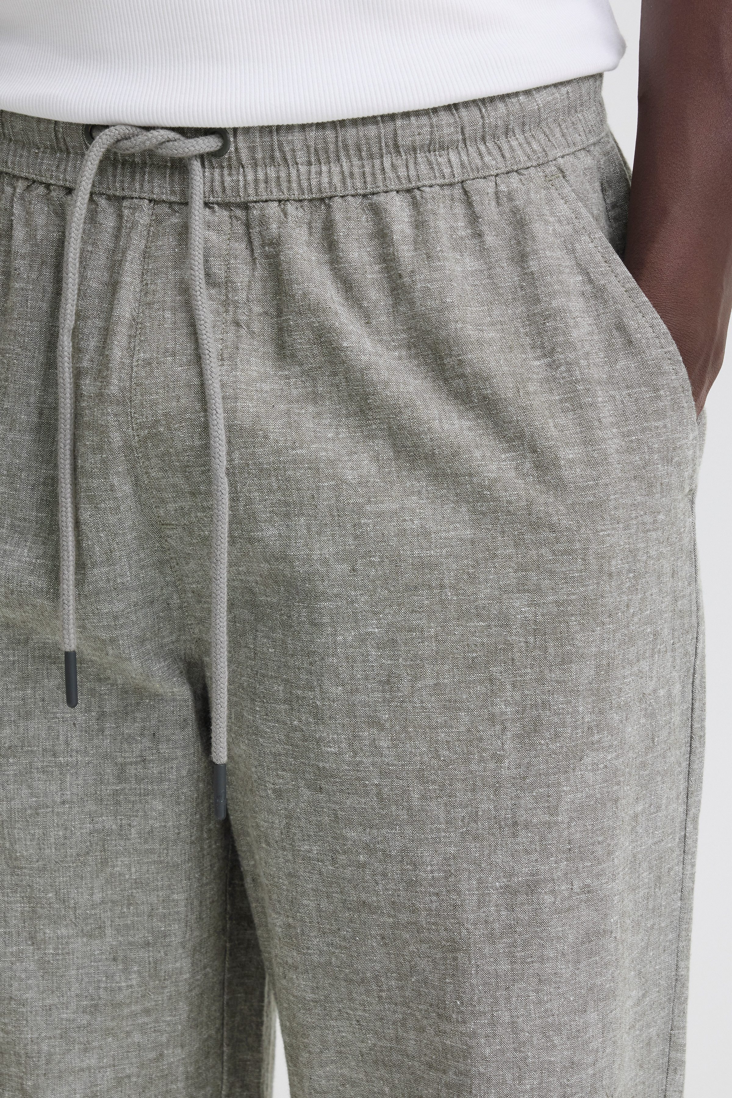 Blend Leinenhose BHABAN LIN PANTS PP NOOS sommerlich, mit hohem Baumwollanteil