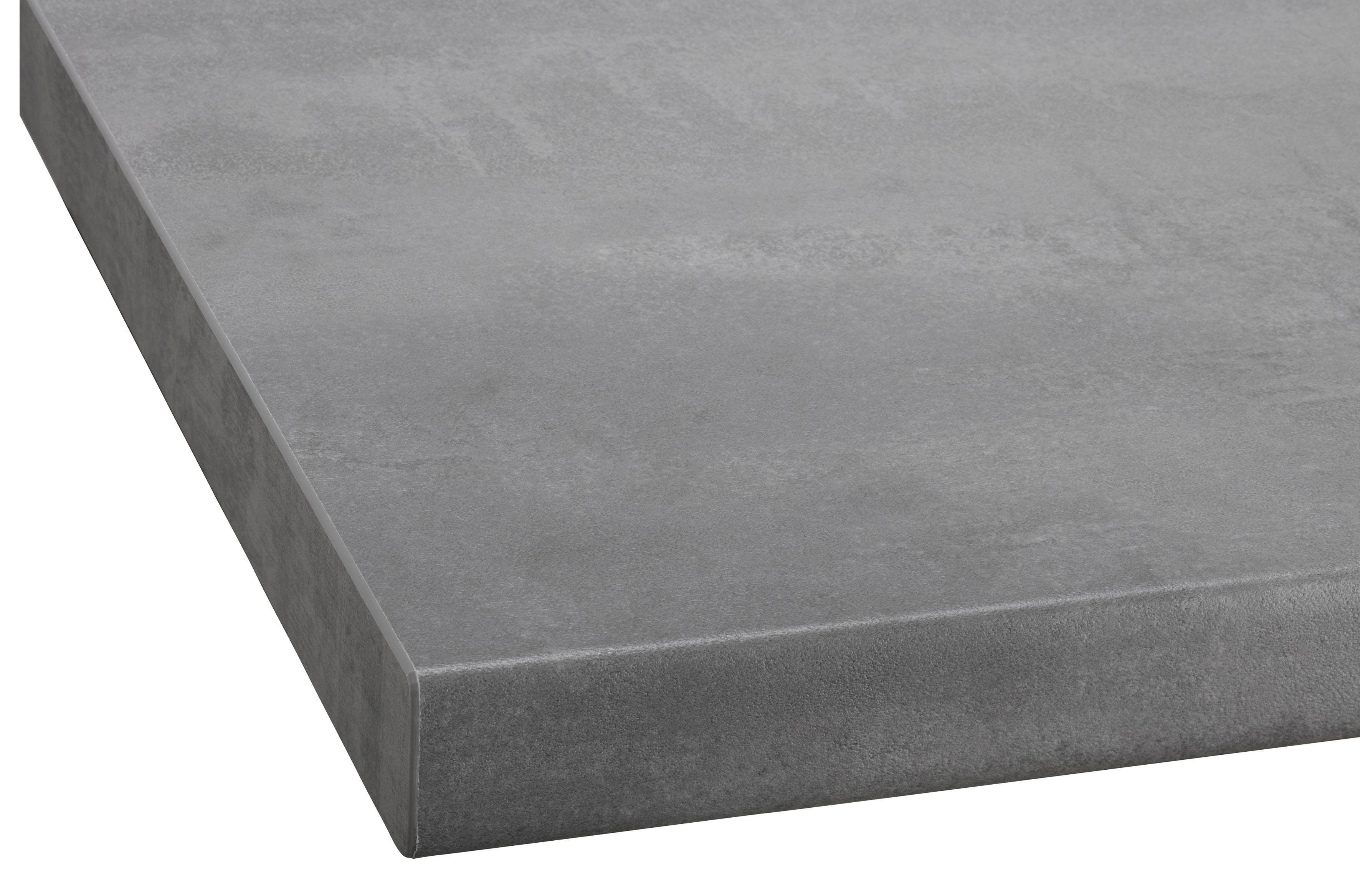 wiho Küchen Arbeitsplatte Flexi, 38 mm stark betongrau