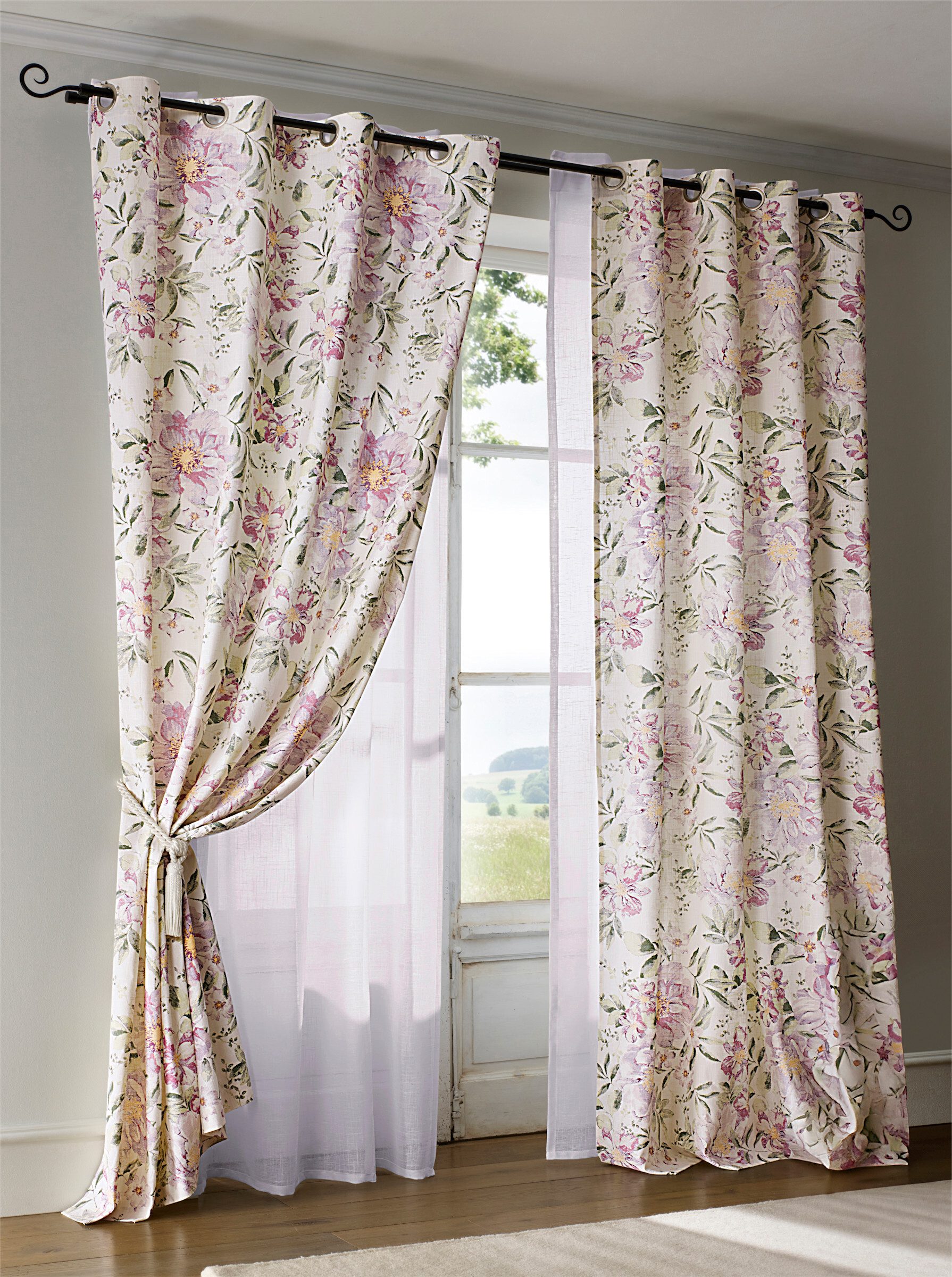 heine Gardine Dekoschal . (1 St), Ösen, blickdicht, Fertigstore gerade Form günstig online kaufen