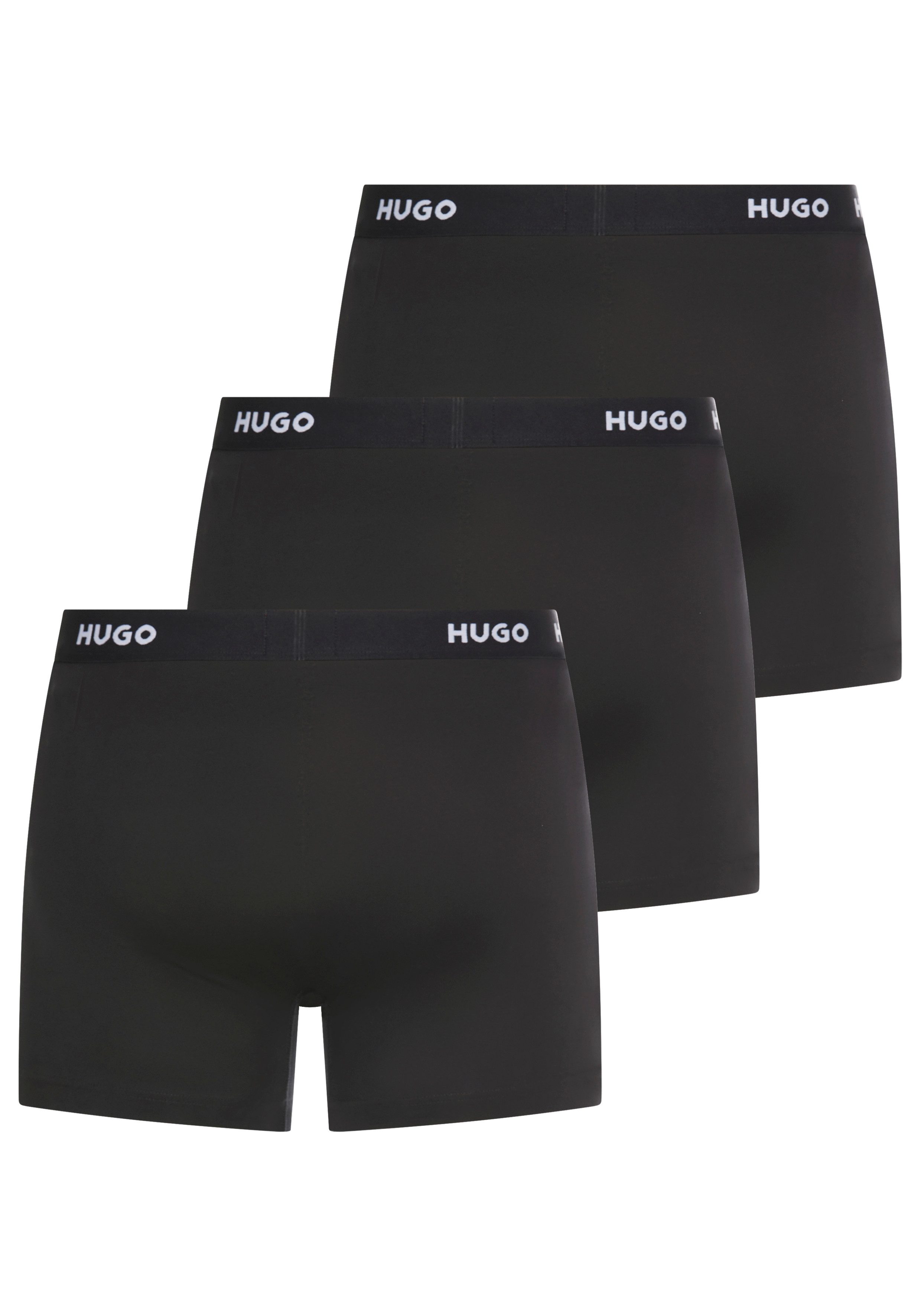 HUGO Boxer BOXERBR TRIPLE (Packung, 3-St., 3er) mit elastischem Bund günstig online kaufen