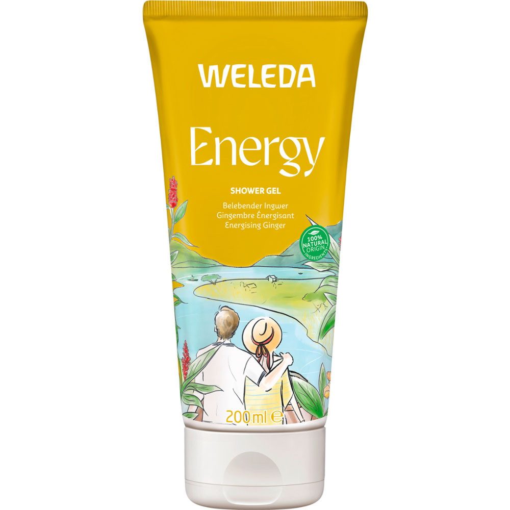 WELEDA Duschpflege Energy Shower Gel Ingwer, 200 ml
