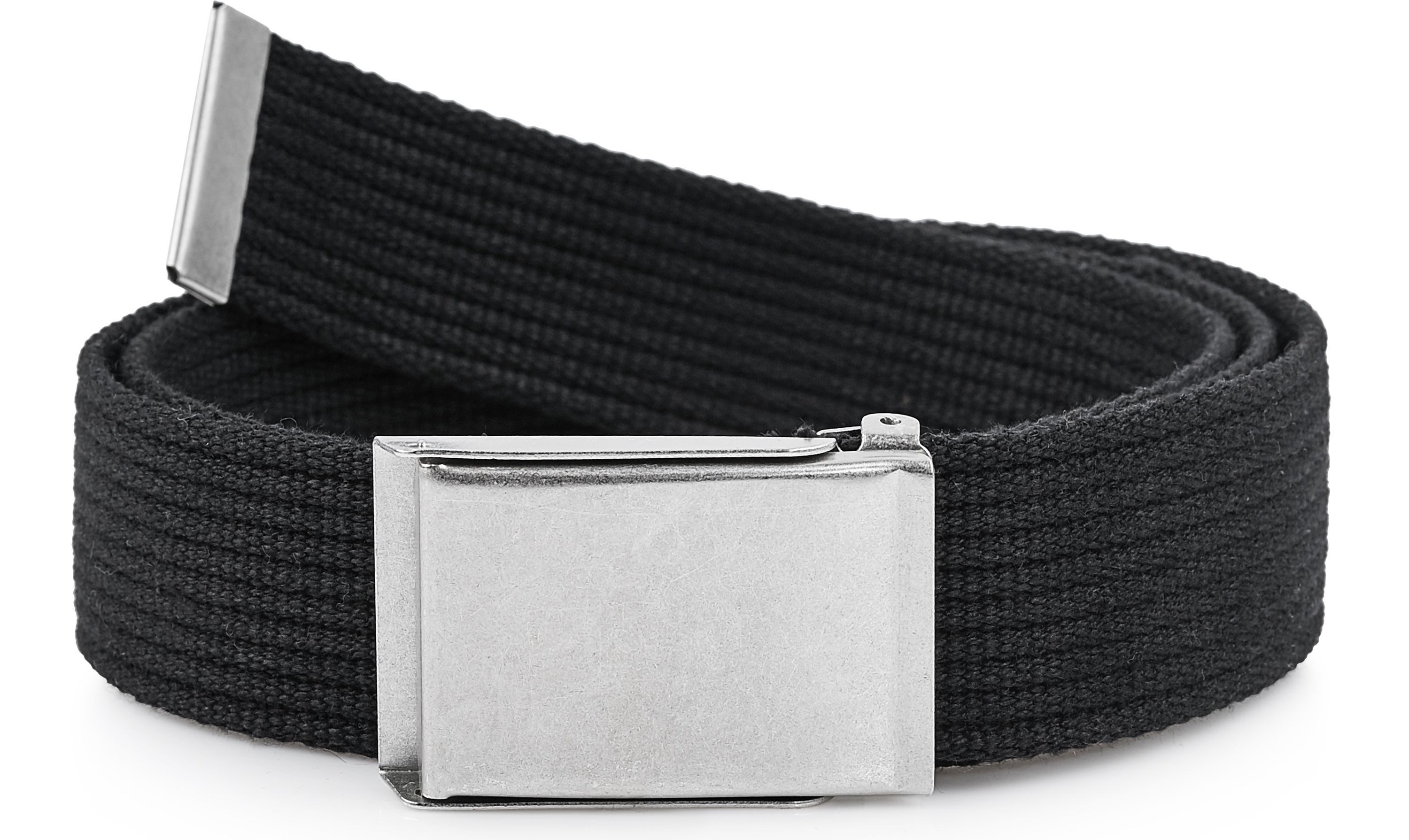 Ladeheid Stoffgürtel Herren Gürtel 120 cm (Gesamtlänge 130 cm) x 4 cm P10 (1-St)