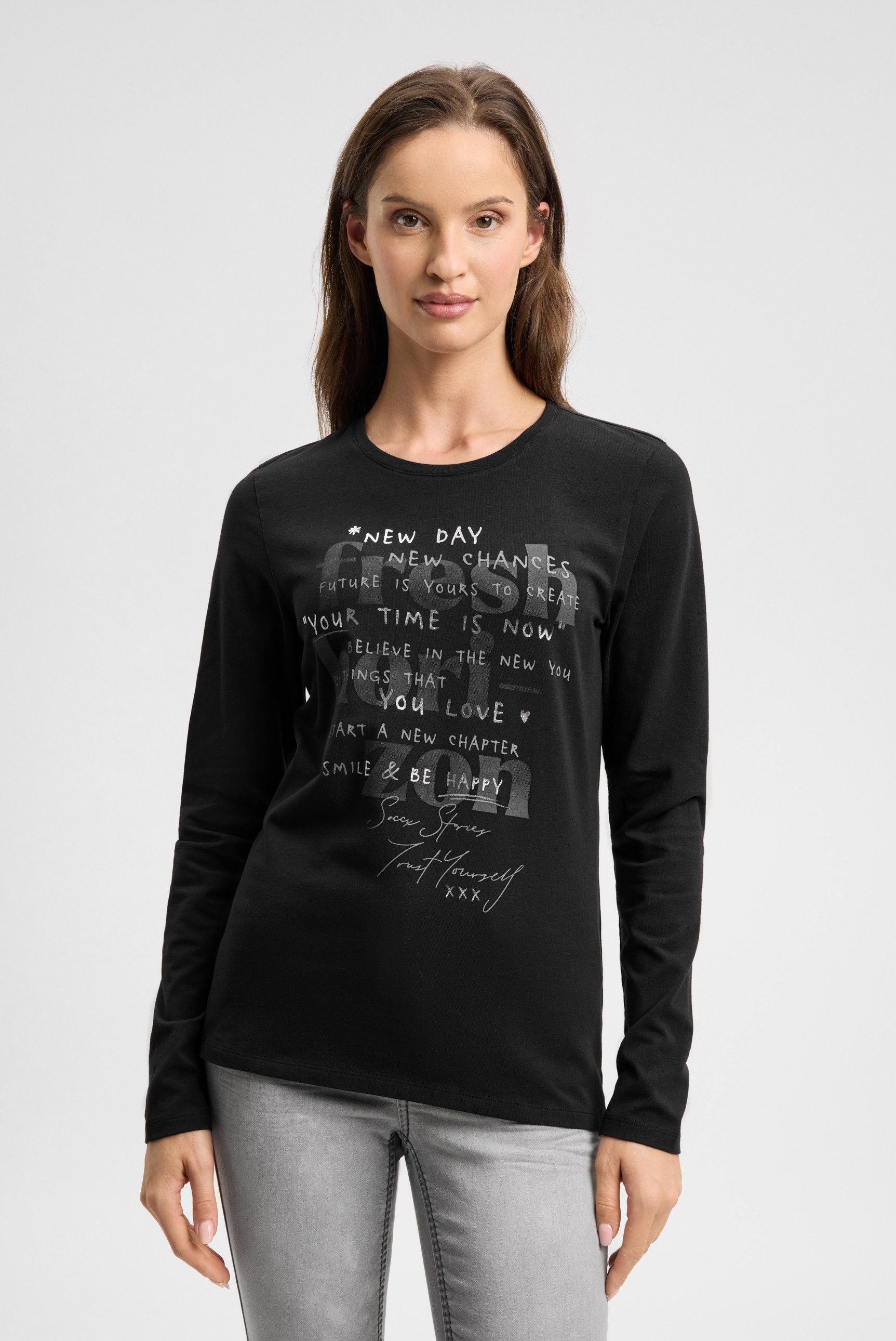 SOCCX Rundhalsshirt mit Baumwolle