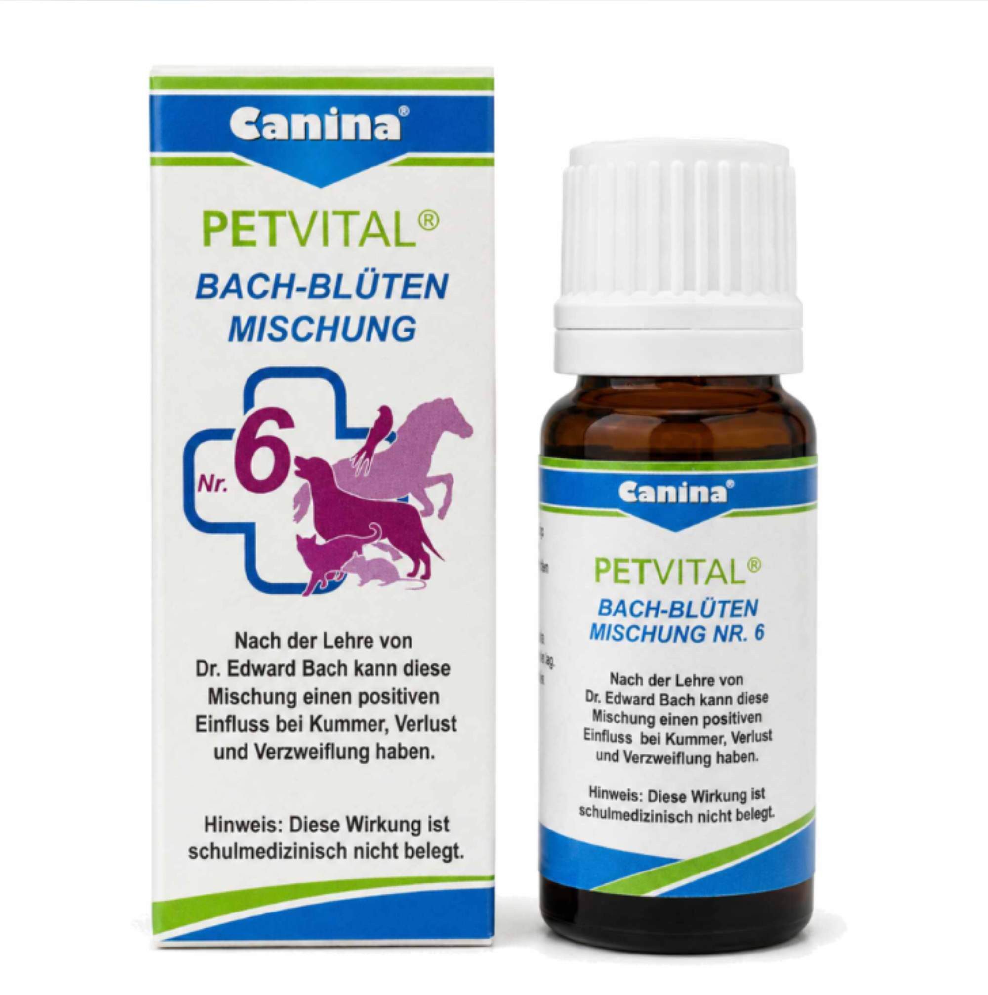 Canina pharma GmbH PETVITAL Bachblüten Nr.6 Globuli vet.