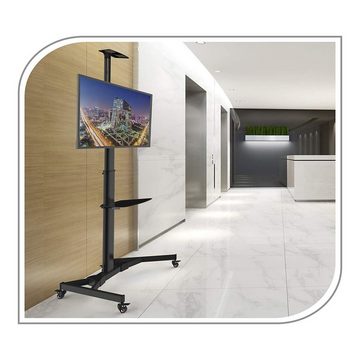PureMounts PureMounts PM-CART-70B TV Standfuß für LCD/LED/Plasma Bildschirme von TV-Wandhalterung