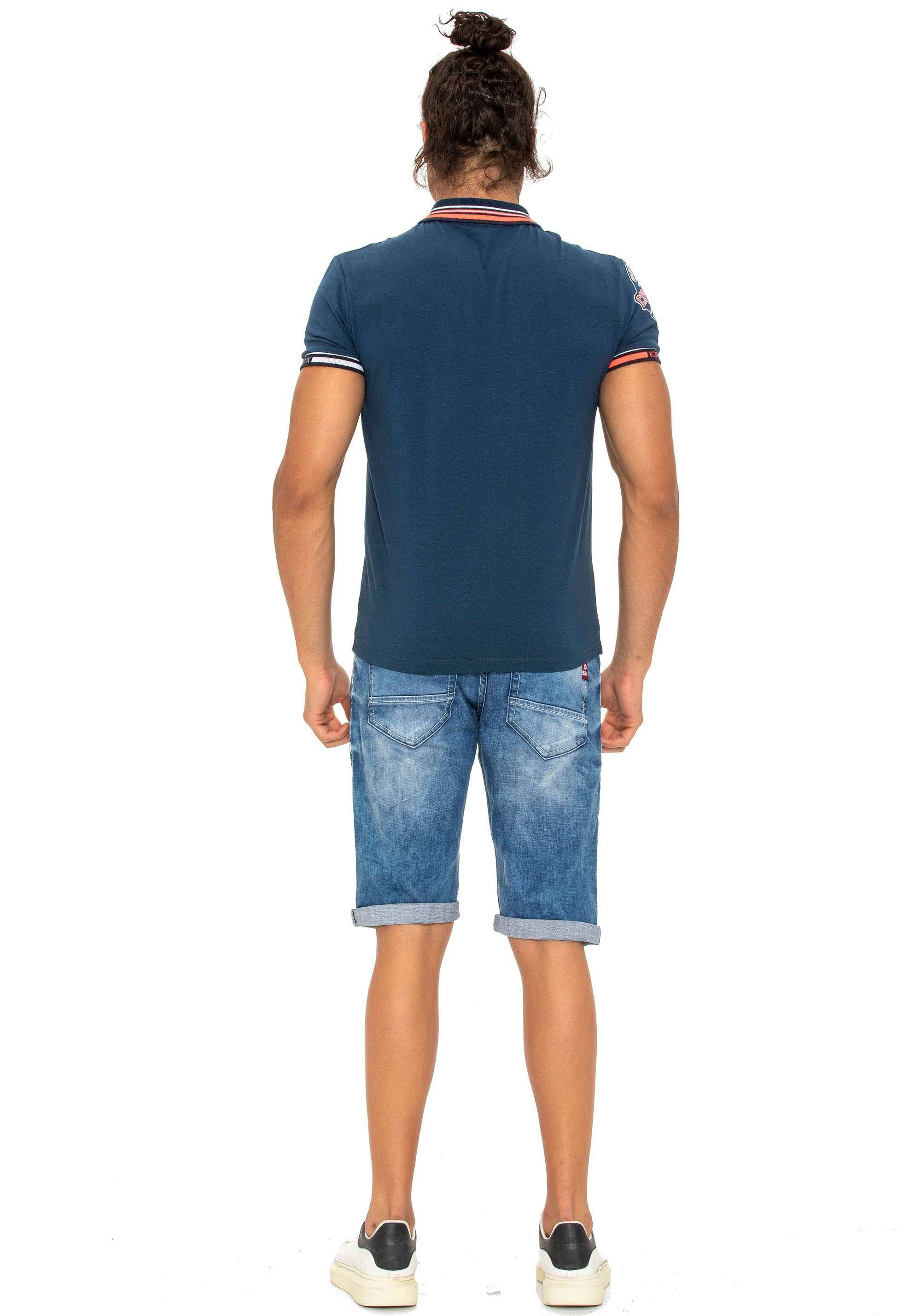 Cipo & Baxx Jeansshorts used blue