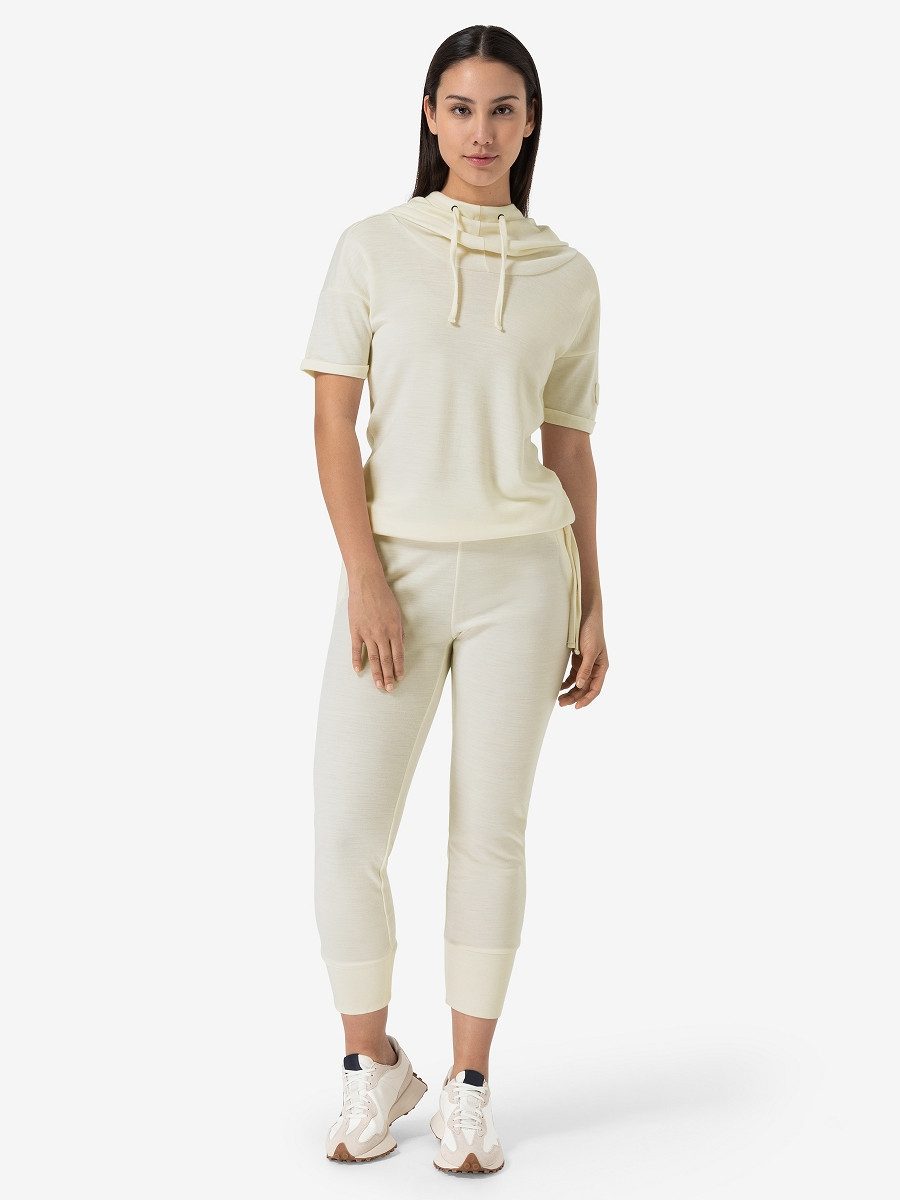 SUPER.NATURAL Hoodie für Damen, nachhaltig, Merino JUSTSHORT BIO kurzarm, c günstig online kaufen