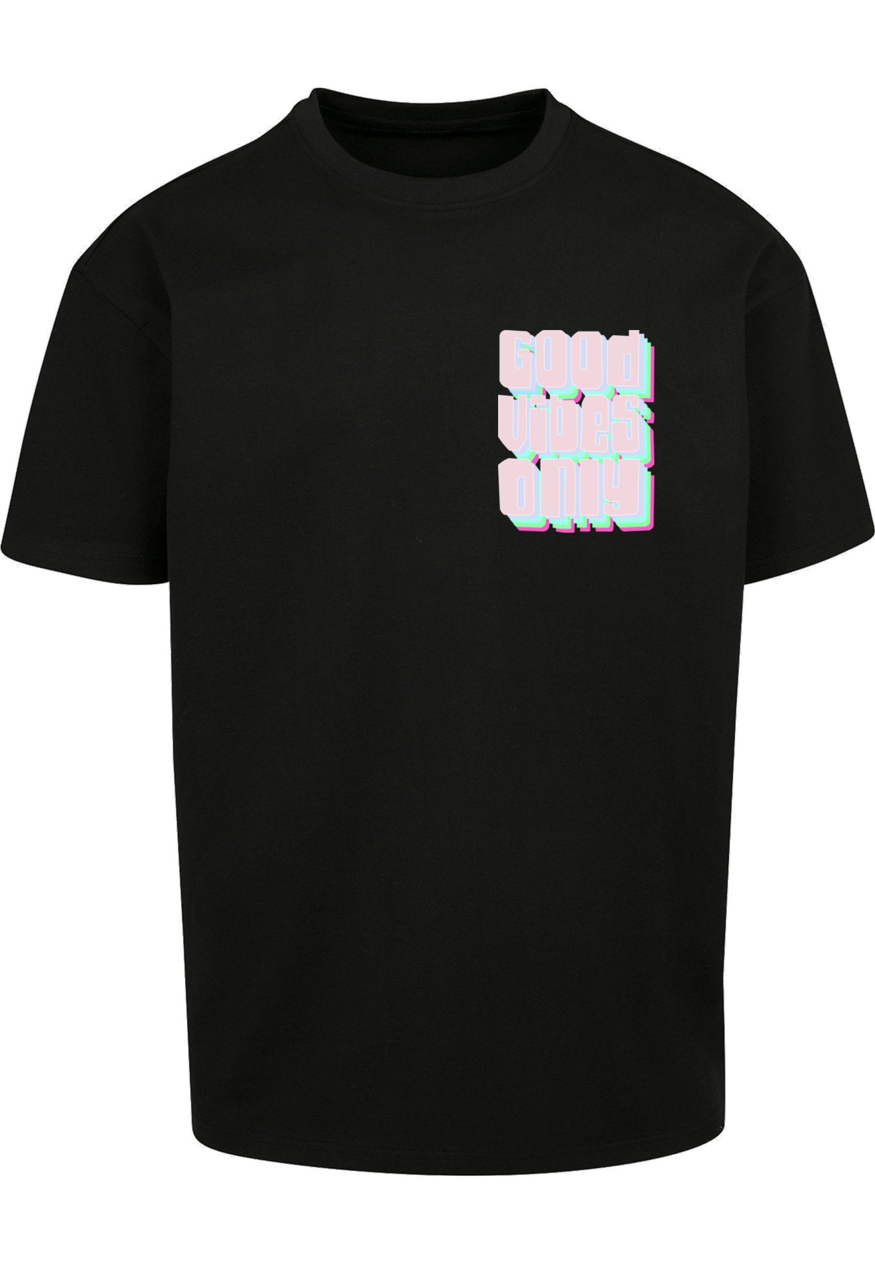 2Y Studios T-Shirt 2Y Studios Herren Good Vibes Only Oversize Tee 2 (1-tlg)