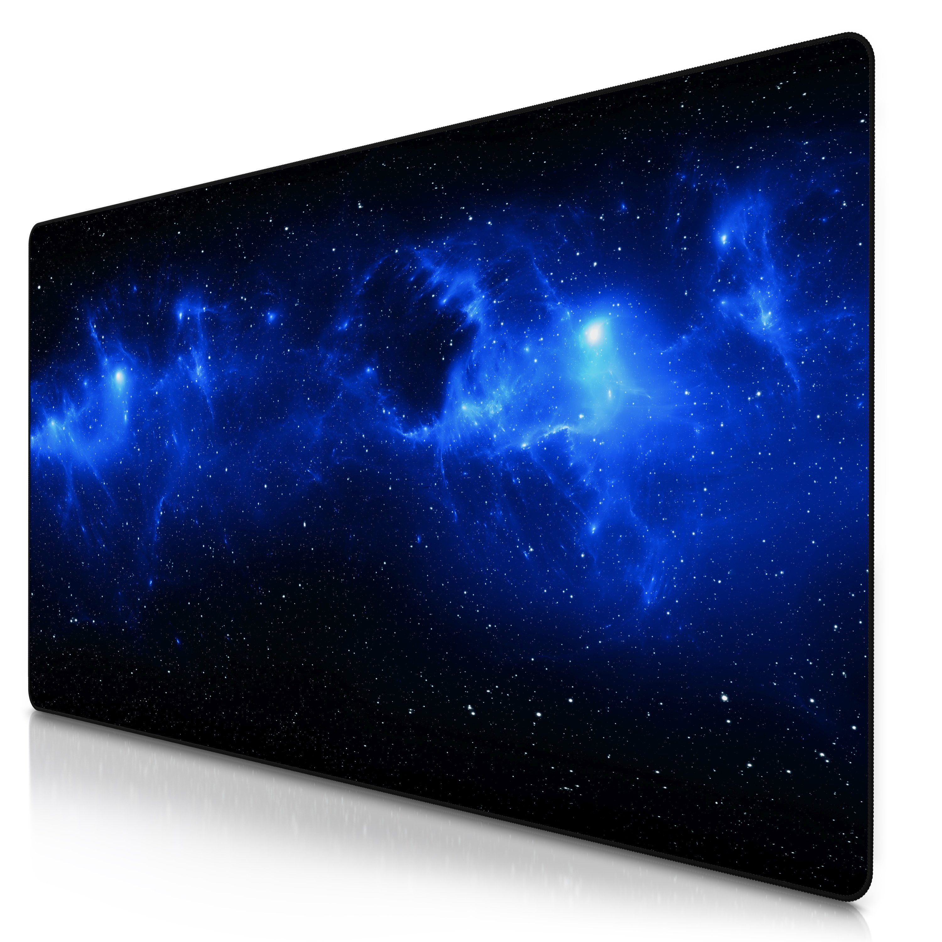 CSL Gaming Mauspad XXXL Speed Mousepad 1200 x 600 x 3 mm, große Tischunterlage (1-St), rutschfest, abwaschbar, Geschwindigkeit & Präzision, Space, Gaming