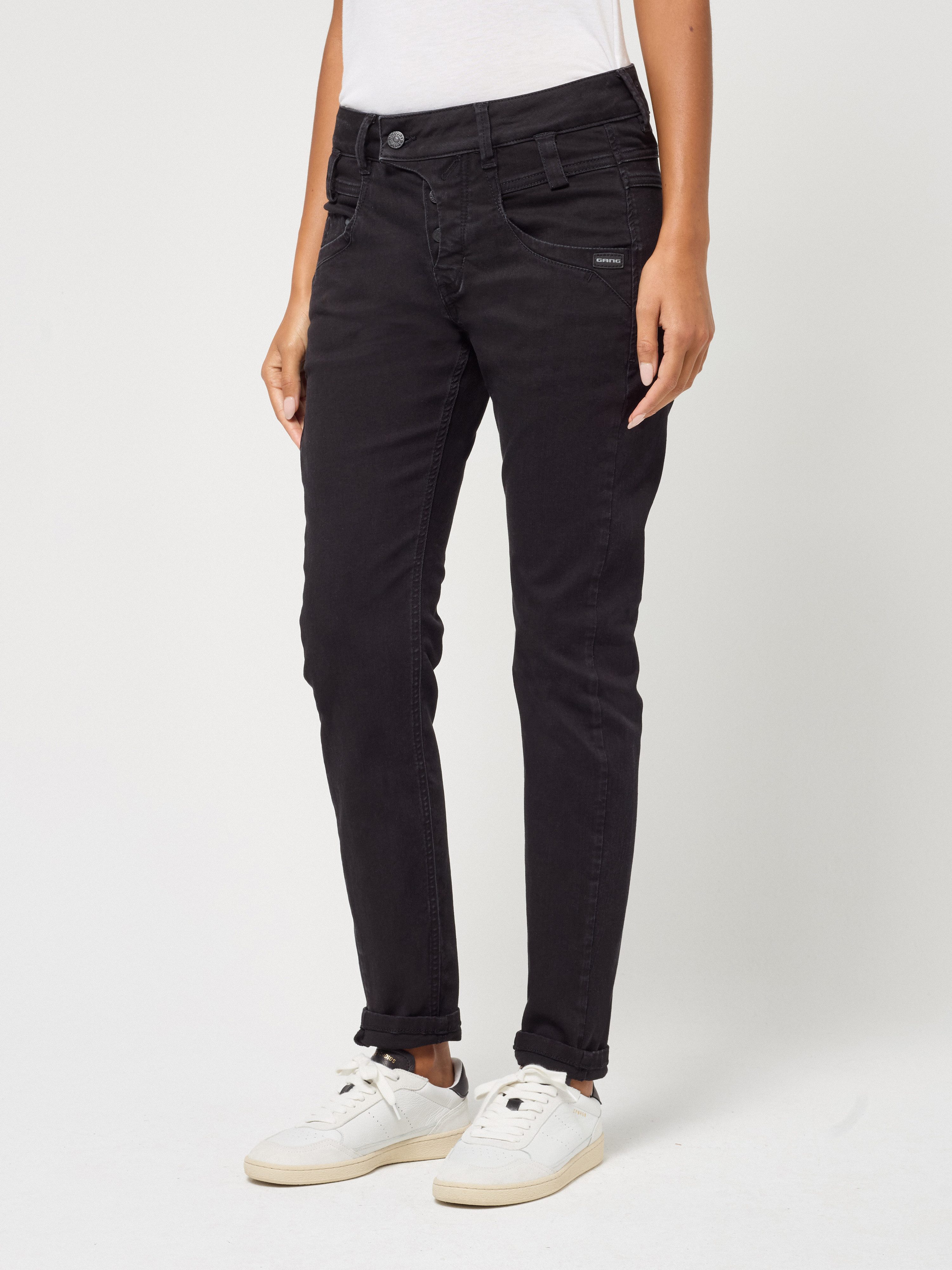 GANG Slim-fit-Jeans 94MARGE mit besonderem 4-Knopf-Verschluss