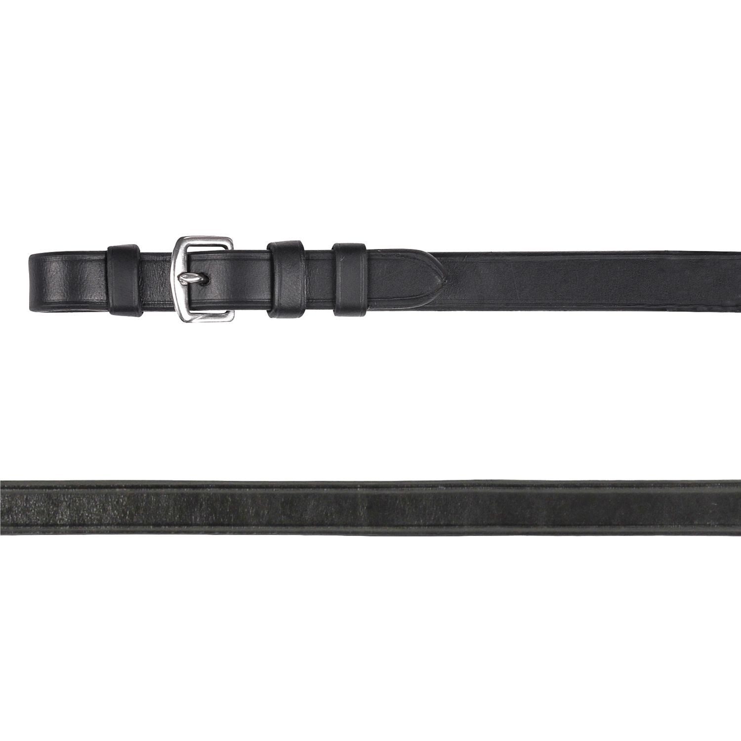 Trensenzaum Waldhausen Trensenzügel Leder glatt X-line 16 mm