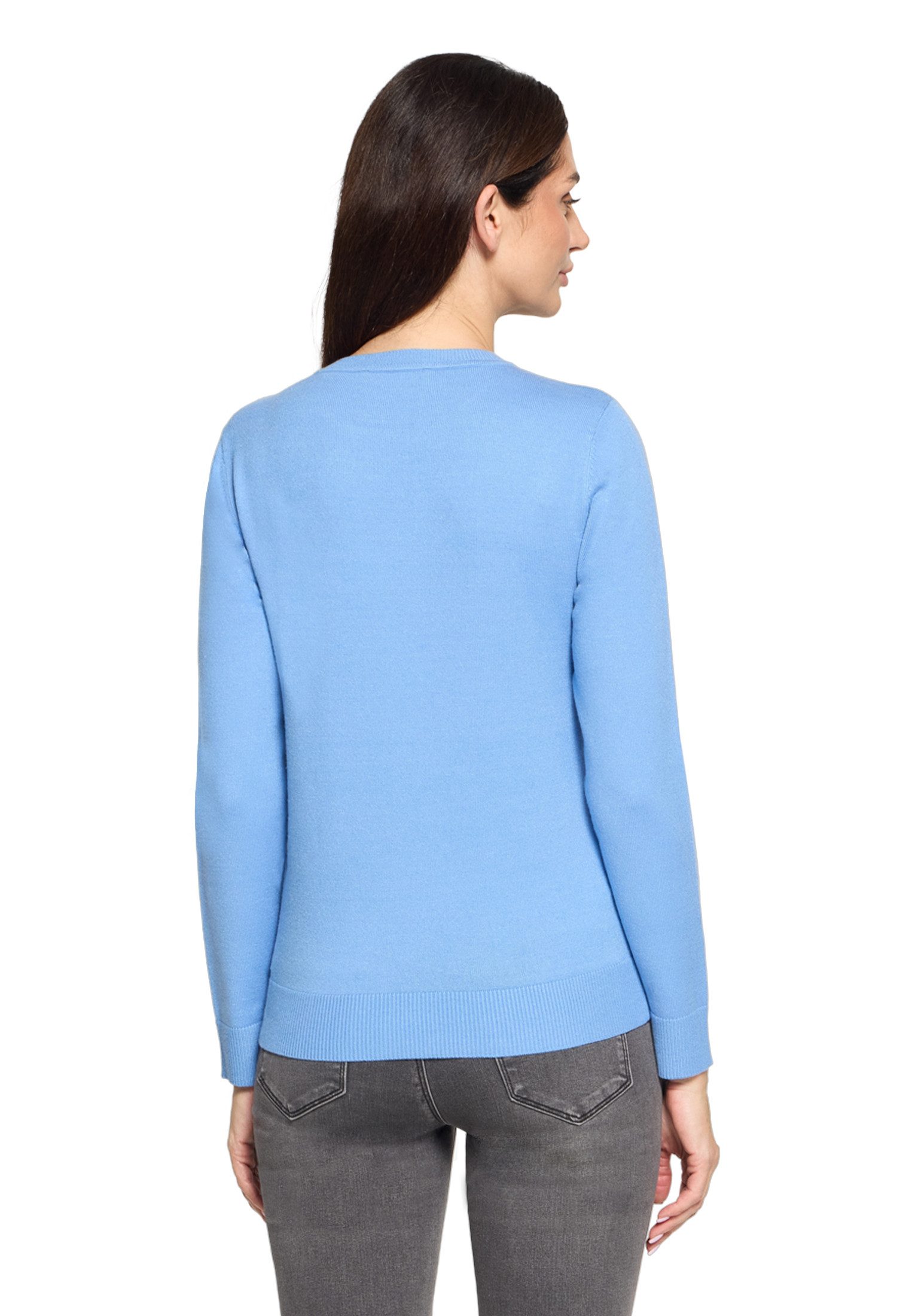Betty Barclay Strickpullover Damen mit Rundhalsausschnitt (1-tlg)