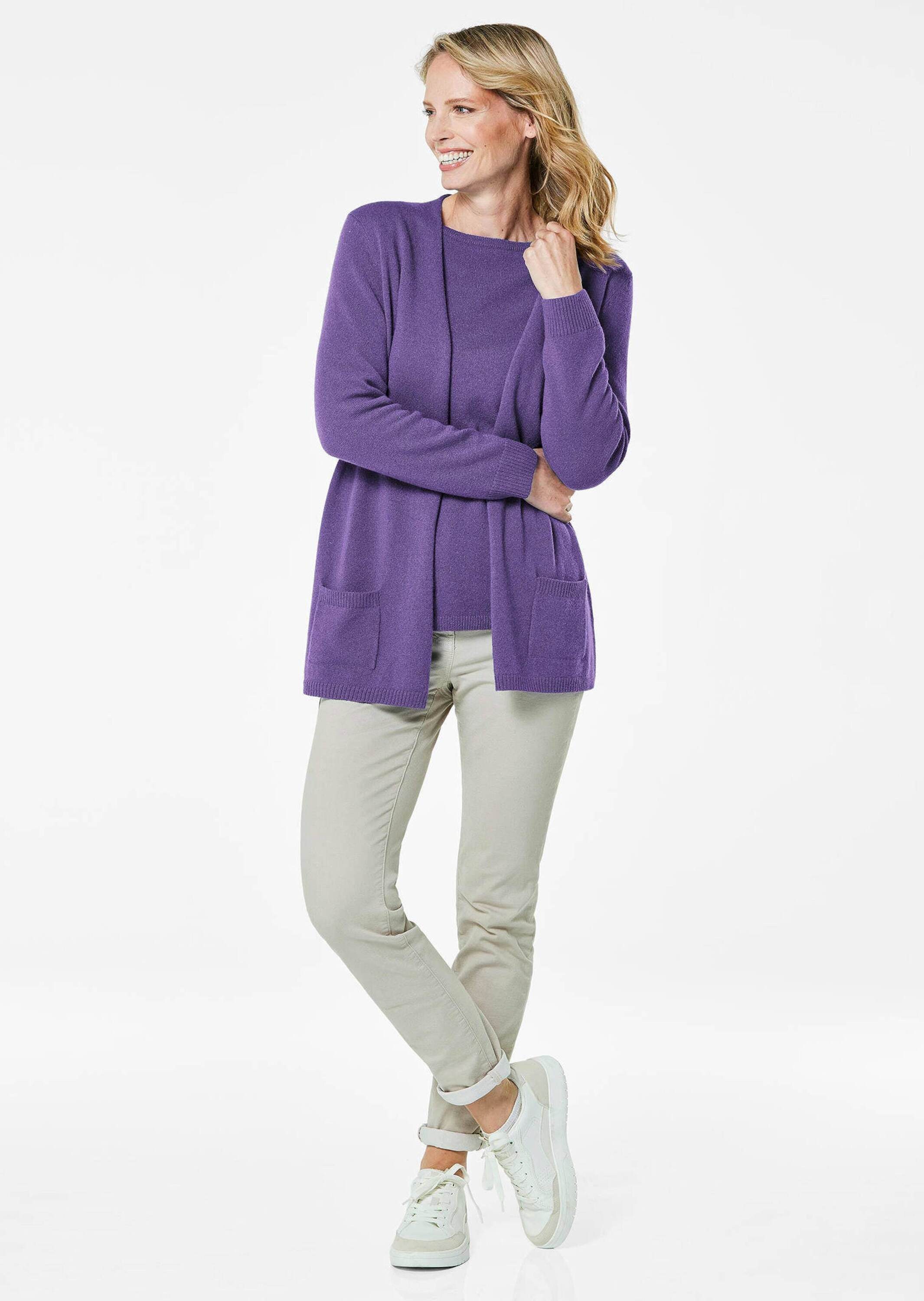 GOLDNER Strickjacke Kuschelweiche Kaschmir-Strickjacke günstig online kaufen