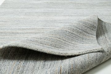 Teppich San Diego, THEKO, rechteckig, Höhe: 13 mm, handgewebt, Knüpfoptik, meliert, leichter seidiger Glanz